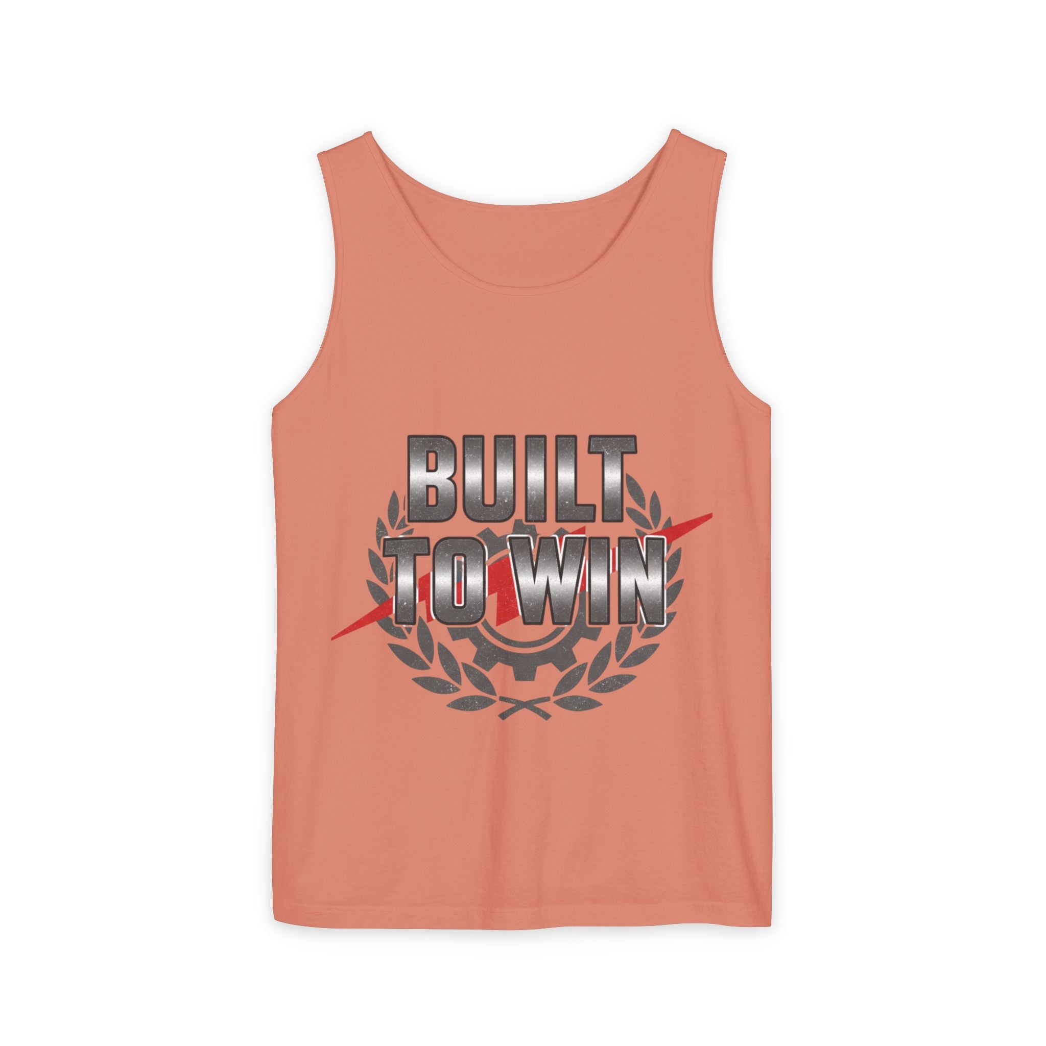 Built to Win Soccer Tank Top — Athletic Victory Graphic Tank