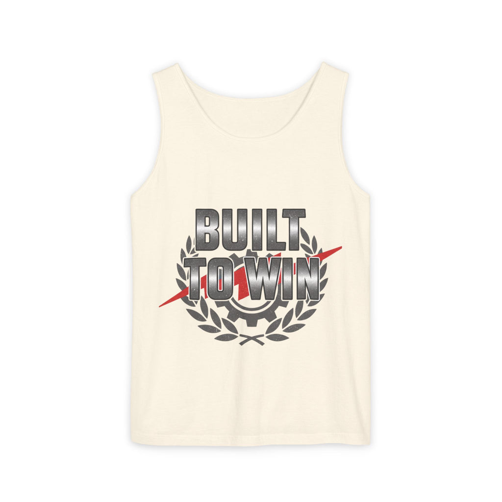 Built to Win Soccer Tank Top — Athletic Victory Graphic Tank
