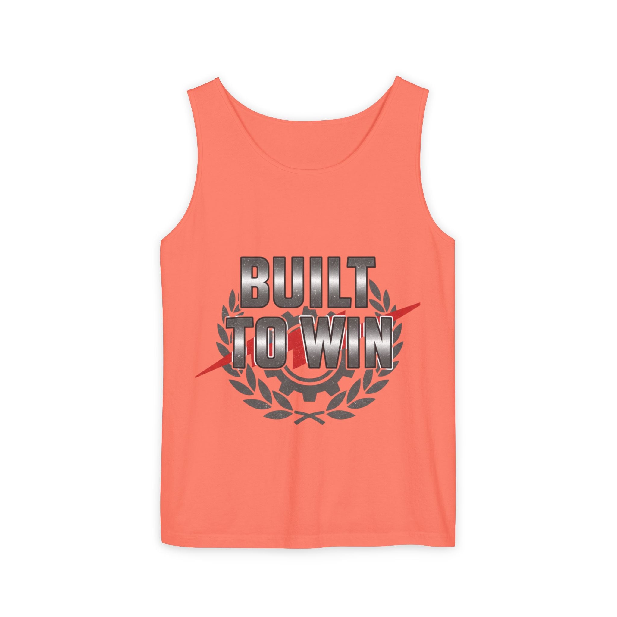 Built to Win Soccer Tank Top — Athletic Victory Graphic Tank