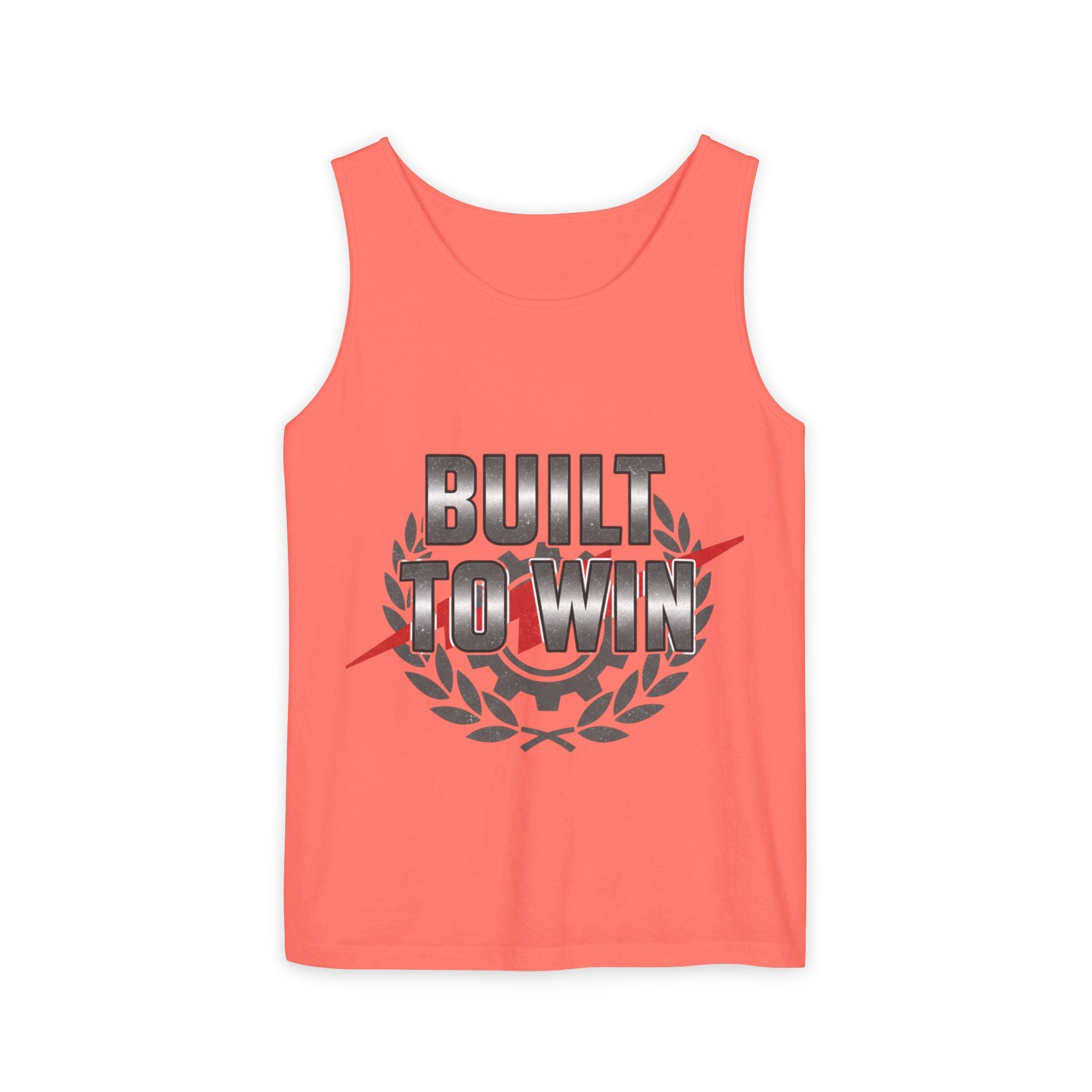 Built to Win Soccer Tank Top — Athletic Victory Graphic Tank