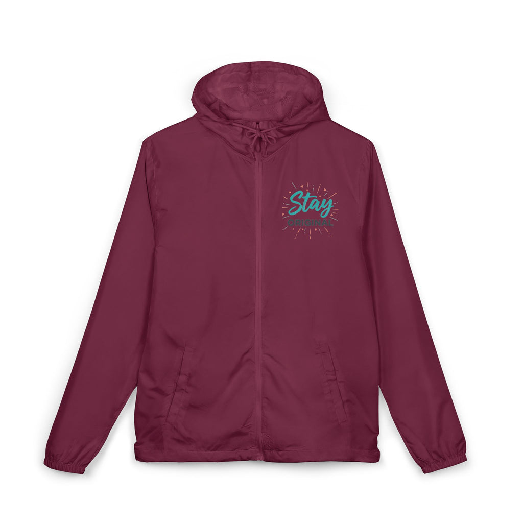 Windbreaker — "Stay Original" Lightweight Hooded Jacket