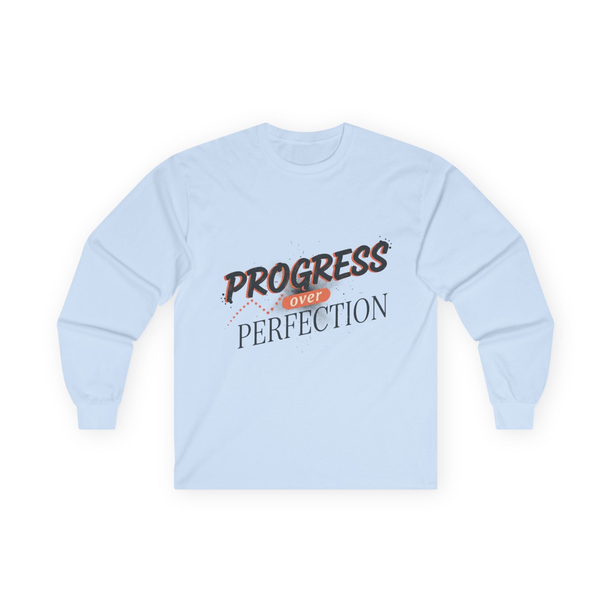Progress Over Perfection Long Sleeve Tee