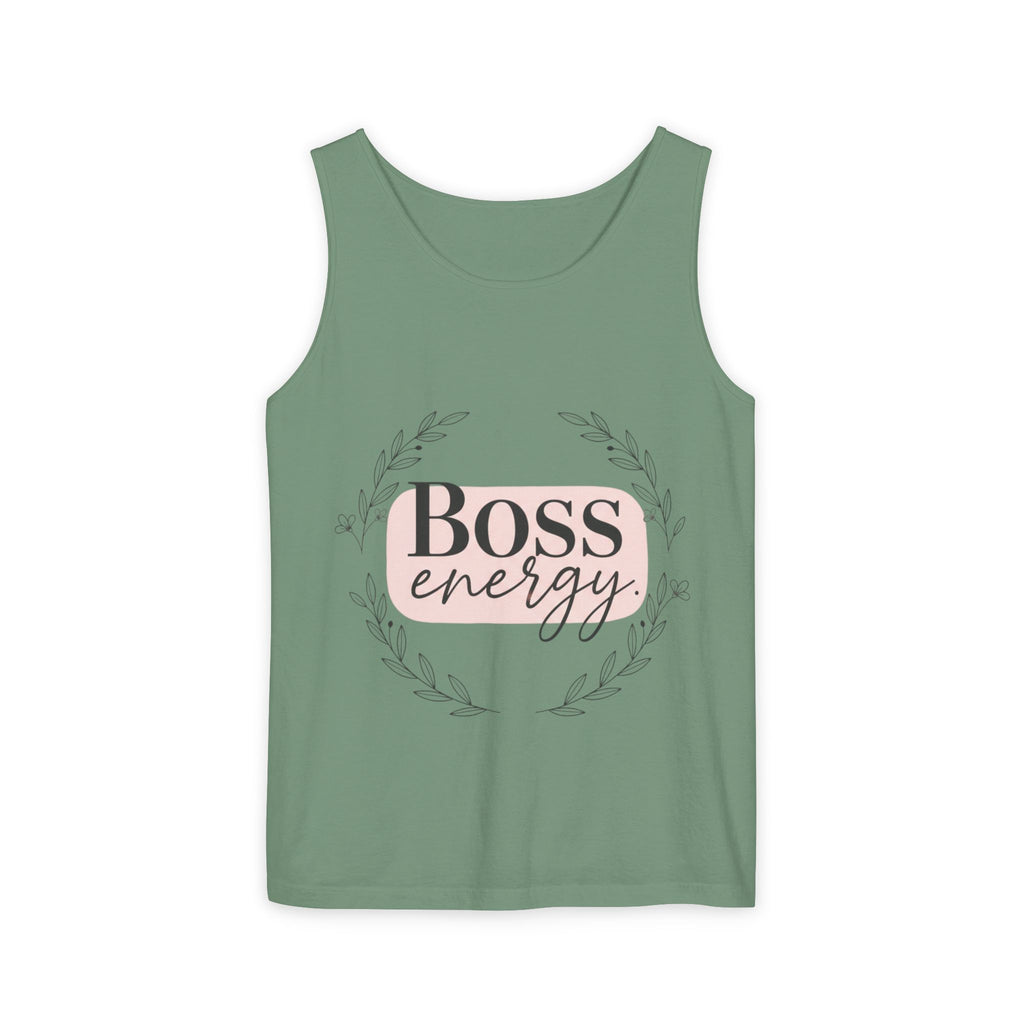 Boss Energy Tank Top — Women’s Empowerment Graphic Tank