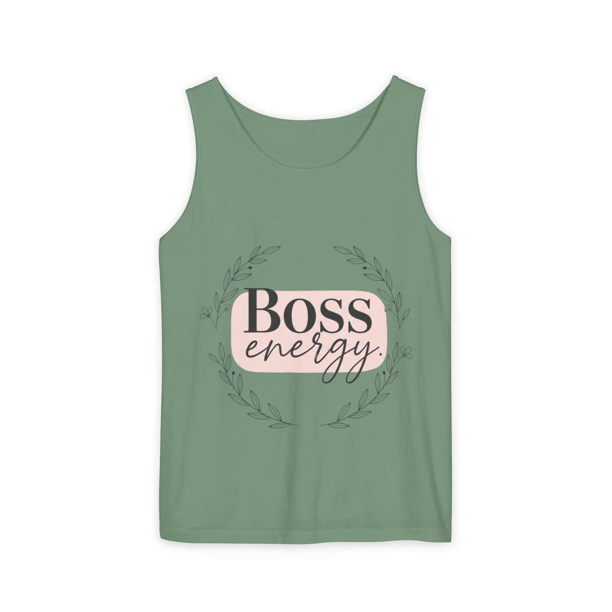 Boss Energy Tank Top — Women’s Empowerment Graphic Tank