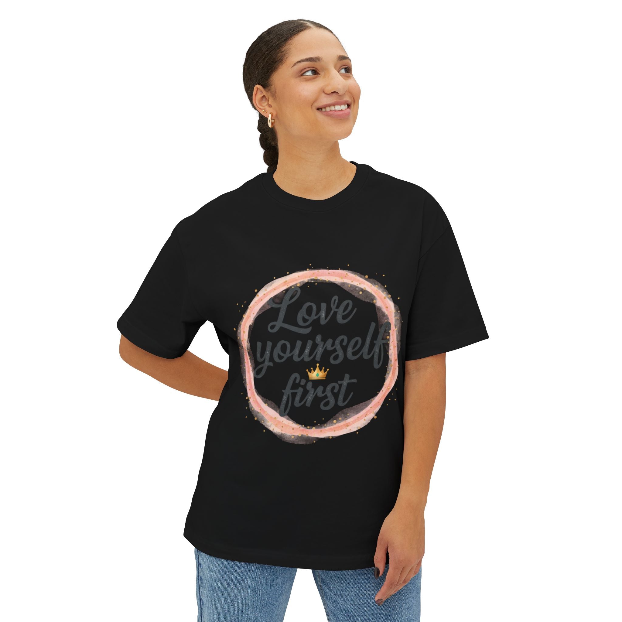 Love Yourself First Tee — Self-Love Graphic T-Shirt