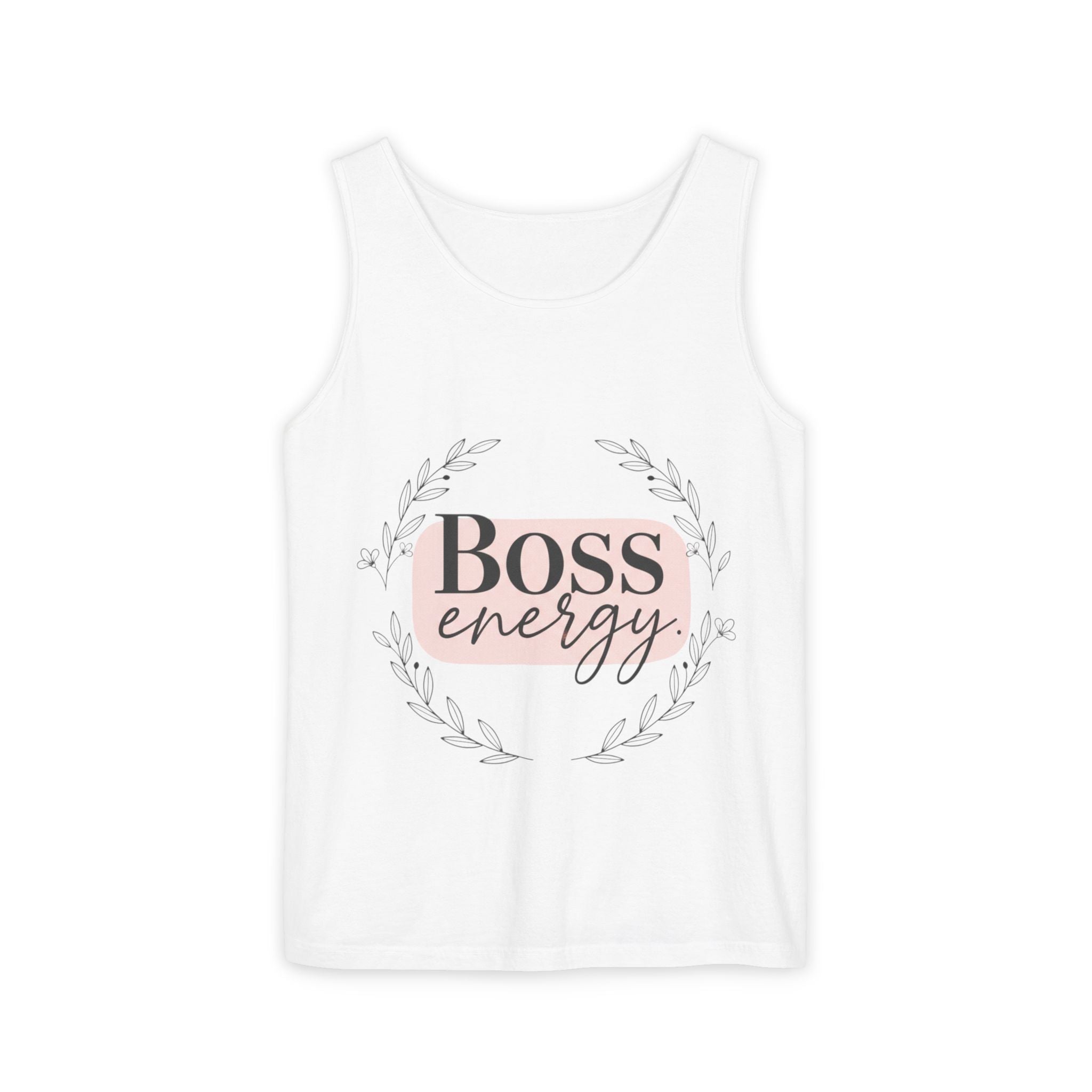 Boss Energy Tank Top — Women’s Empowerment Graphic Tank