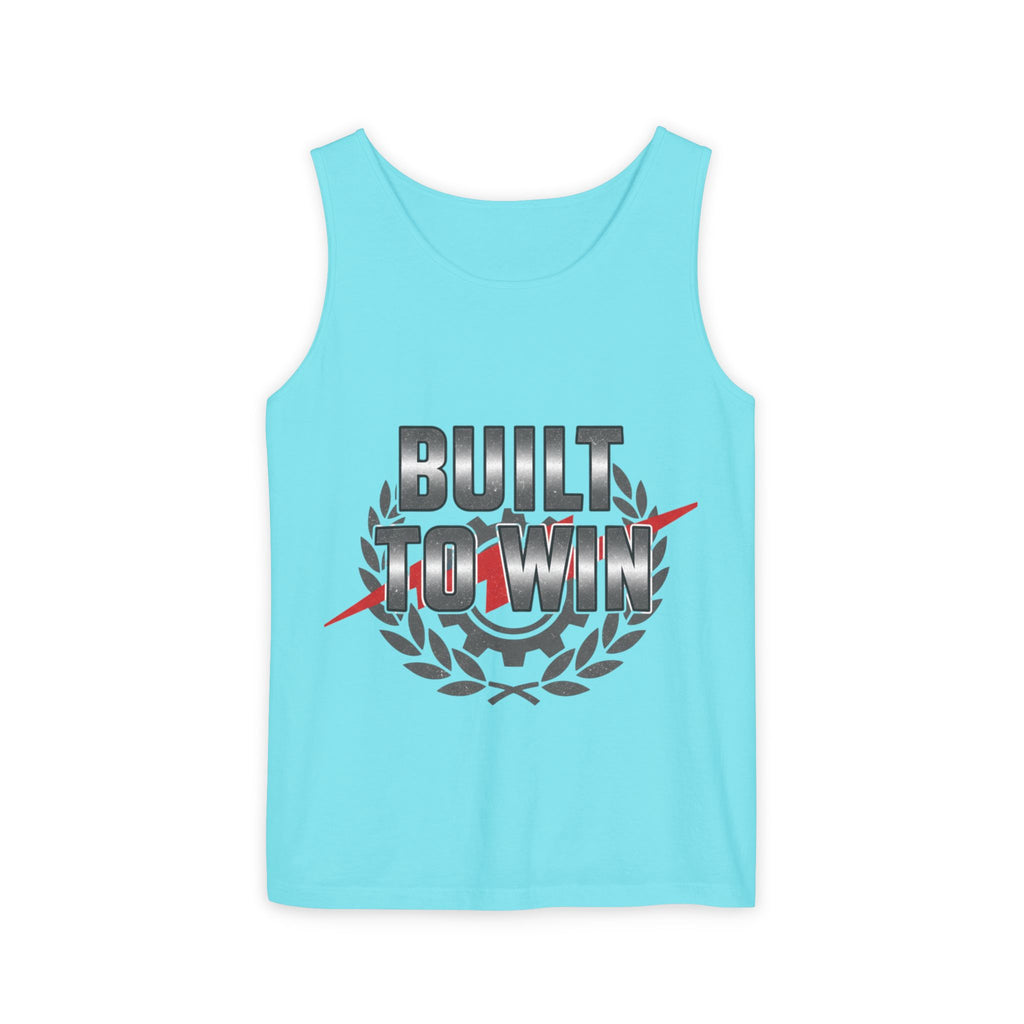 Built to Win Soccer Tank Top — Athletic Victory Graphic Tank
