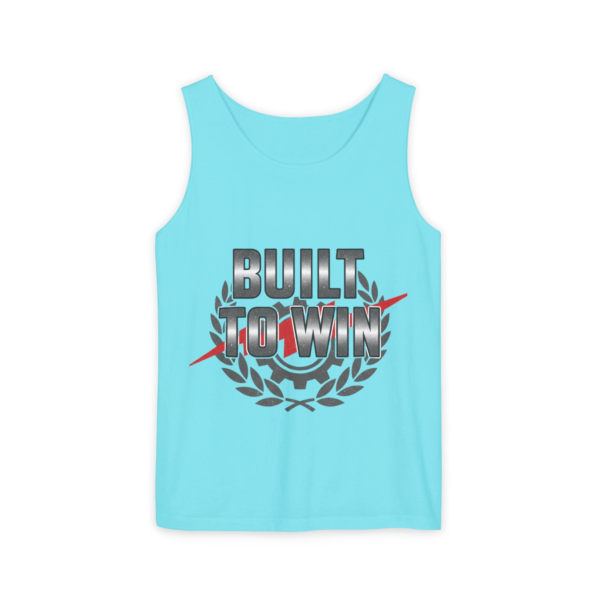 Built to Win Soccer Tank Top — Athletic Victory Graphic Tank