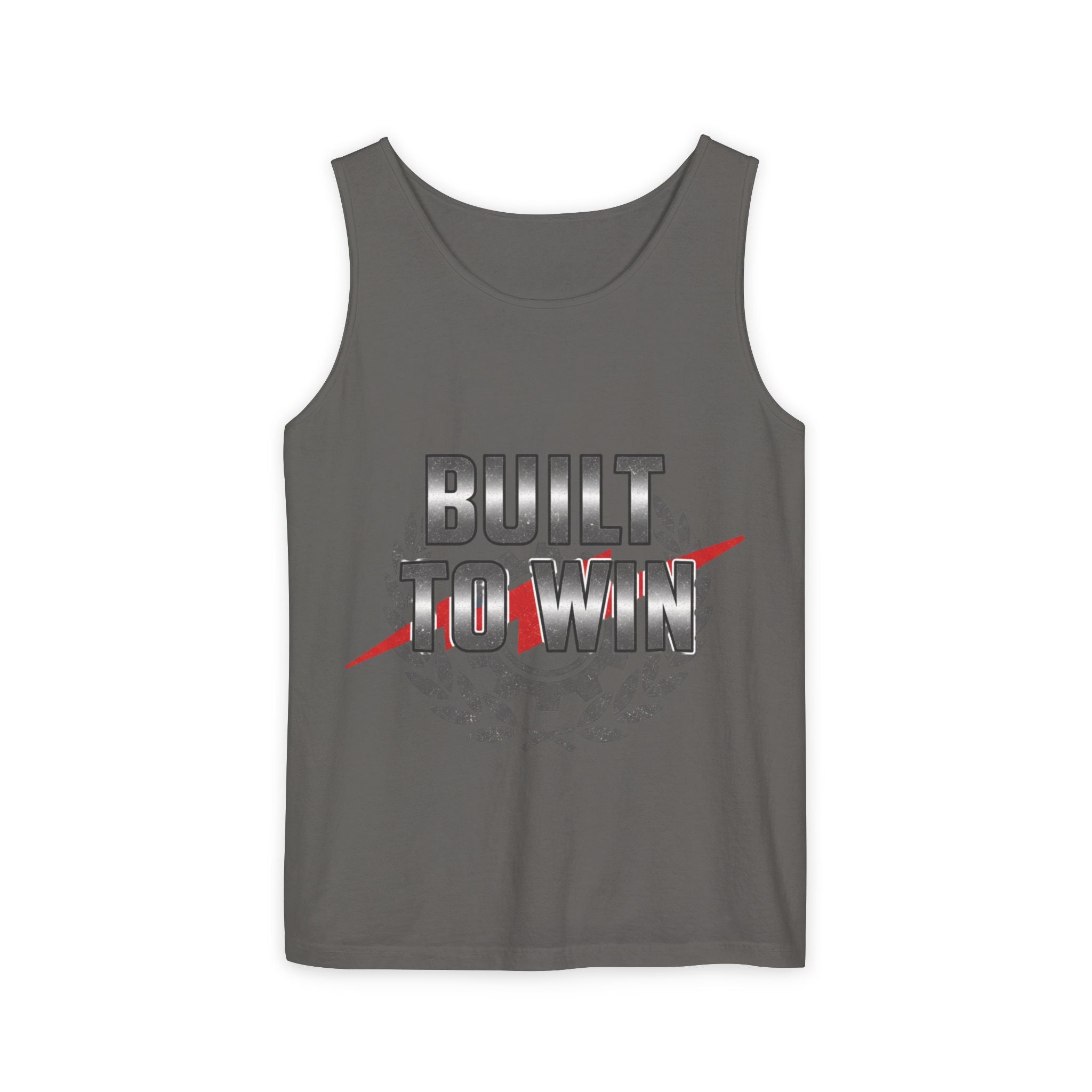 Built to Win Soccer Tank Top — Athletic Victory Graphic Tank