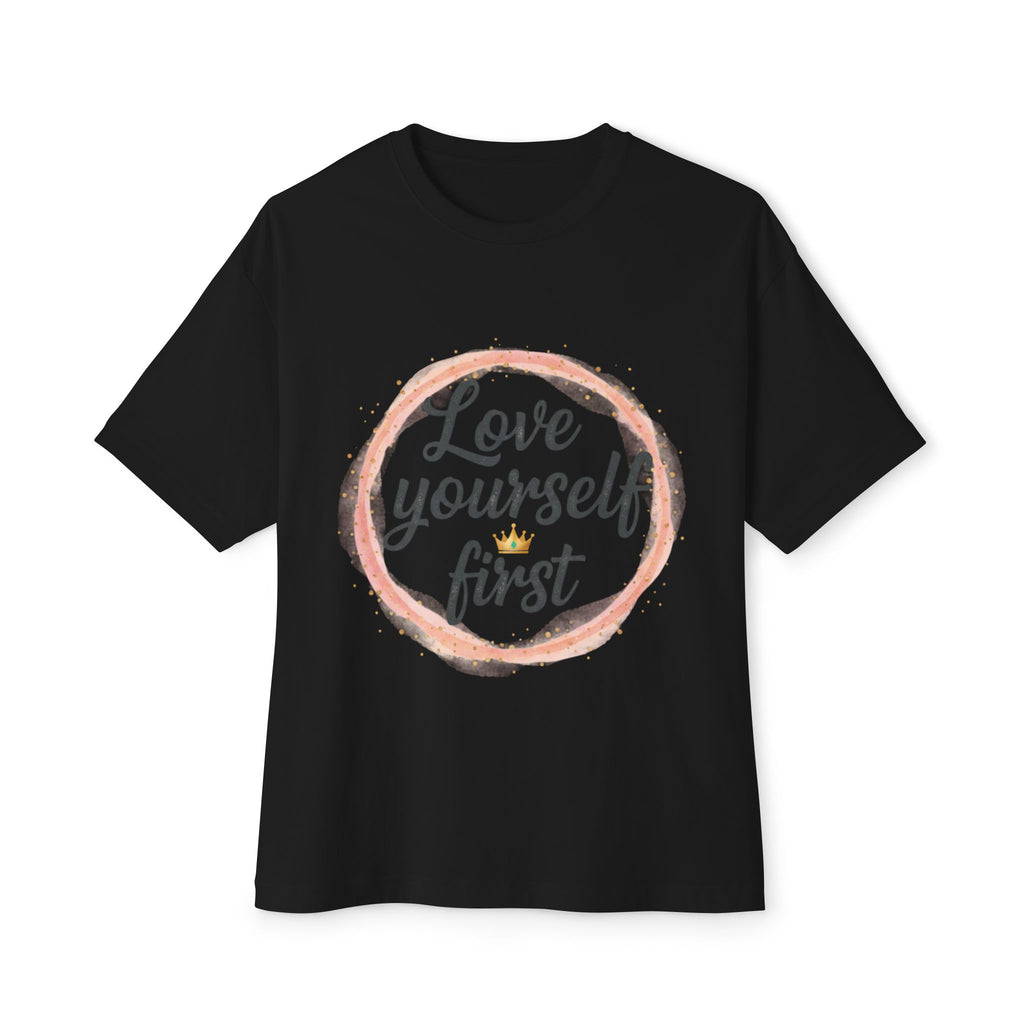Love Yourself First Tee — Self-Love Graphic T-Shirt