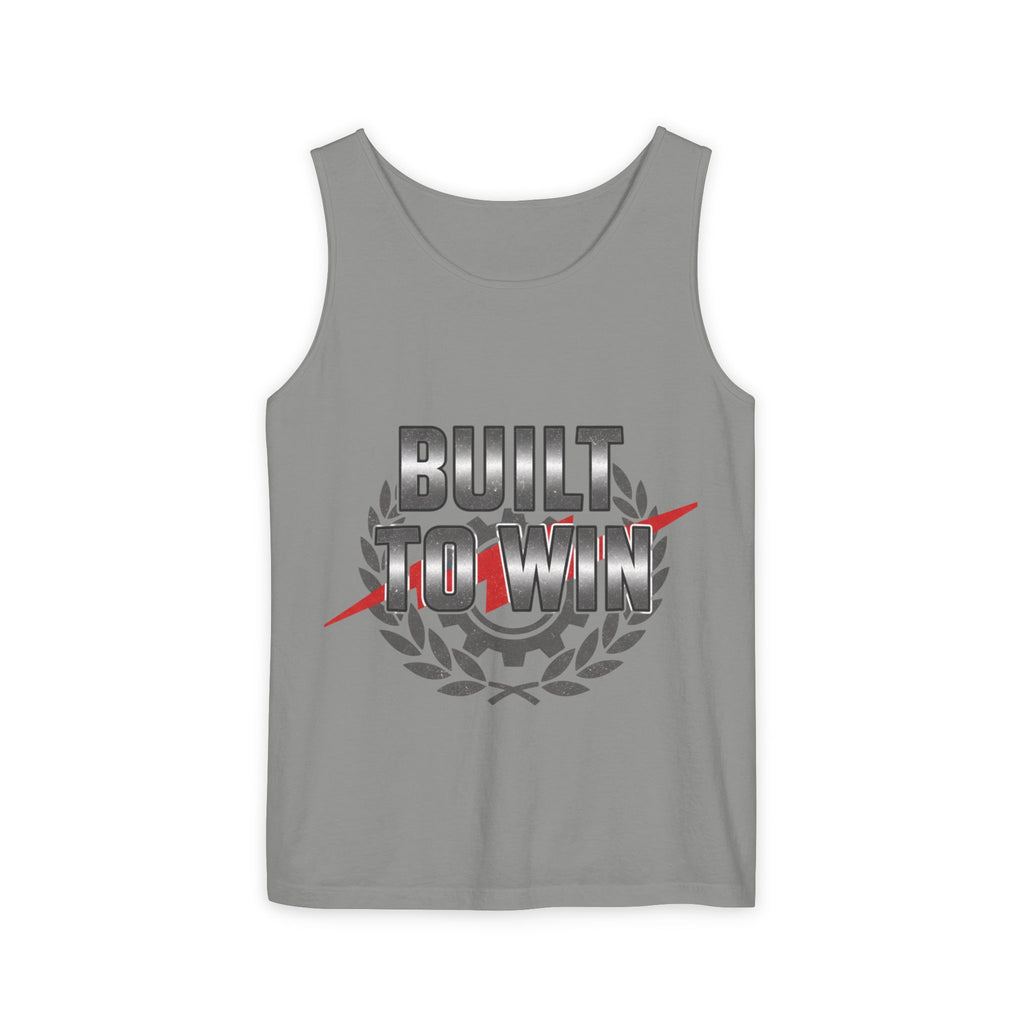 Built to Win Soccer Tank Top — Athletic Victory Graphic Tank