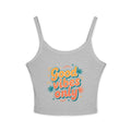 Good Vibes Only Spaghetti Tank — Women's Graphic Tank Top