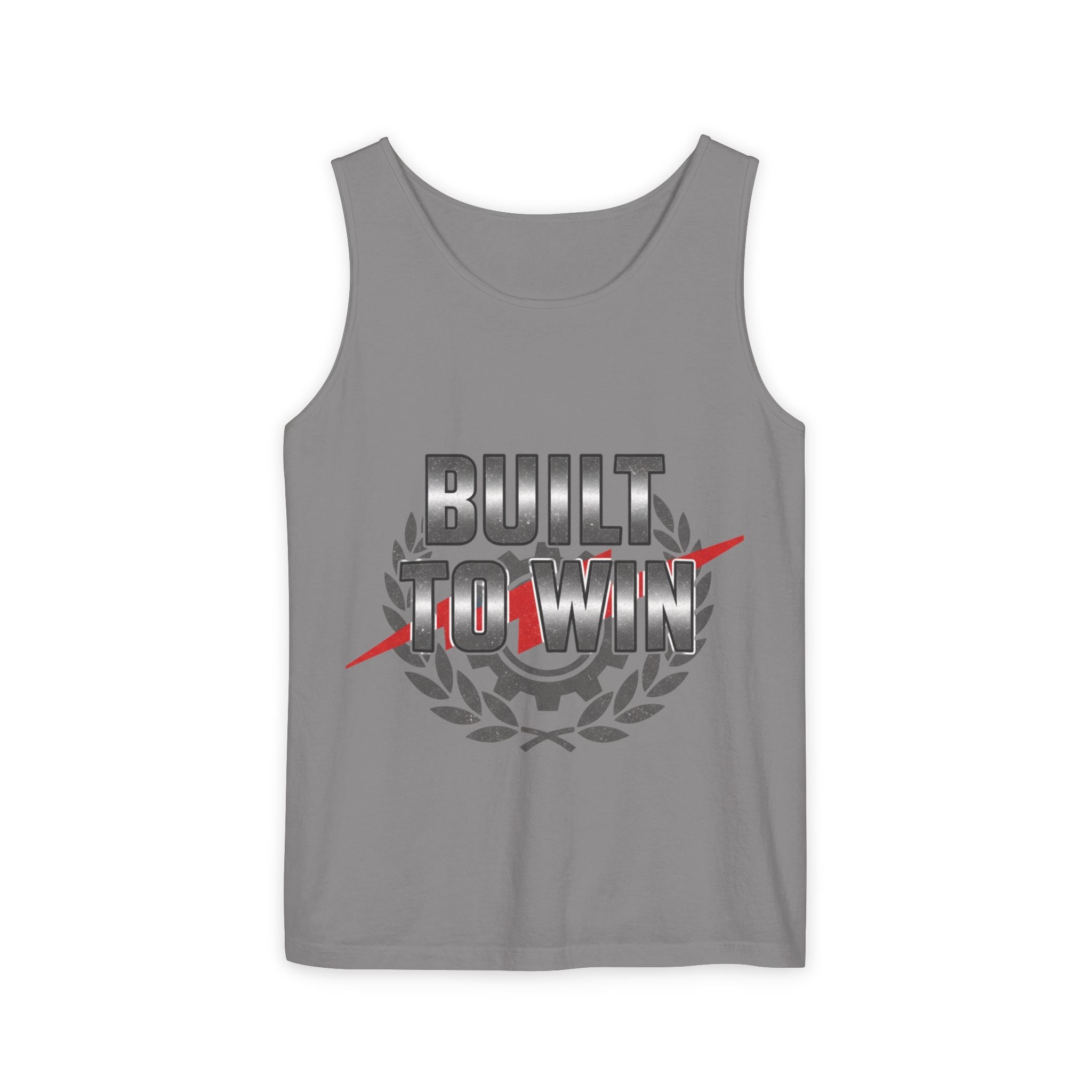Built to Win Soccer Tank Top — Athletic Victory Graphic Tank