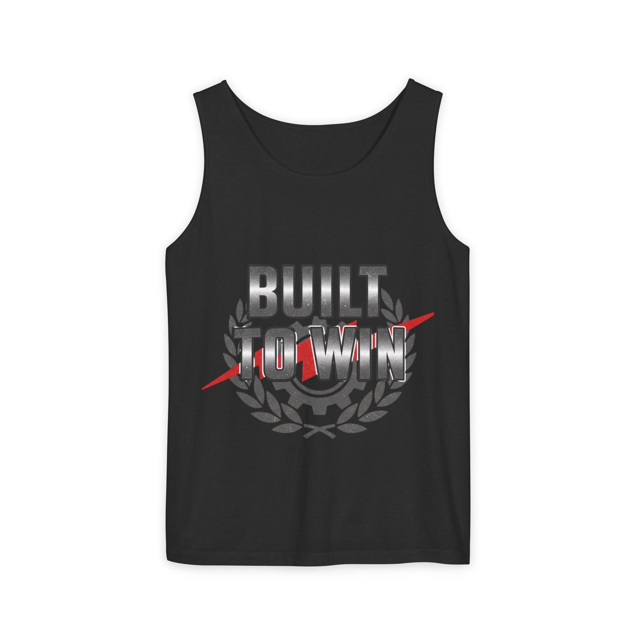 Built to Win Soccer Tank Top — Athletic Victory Graphic Tank