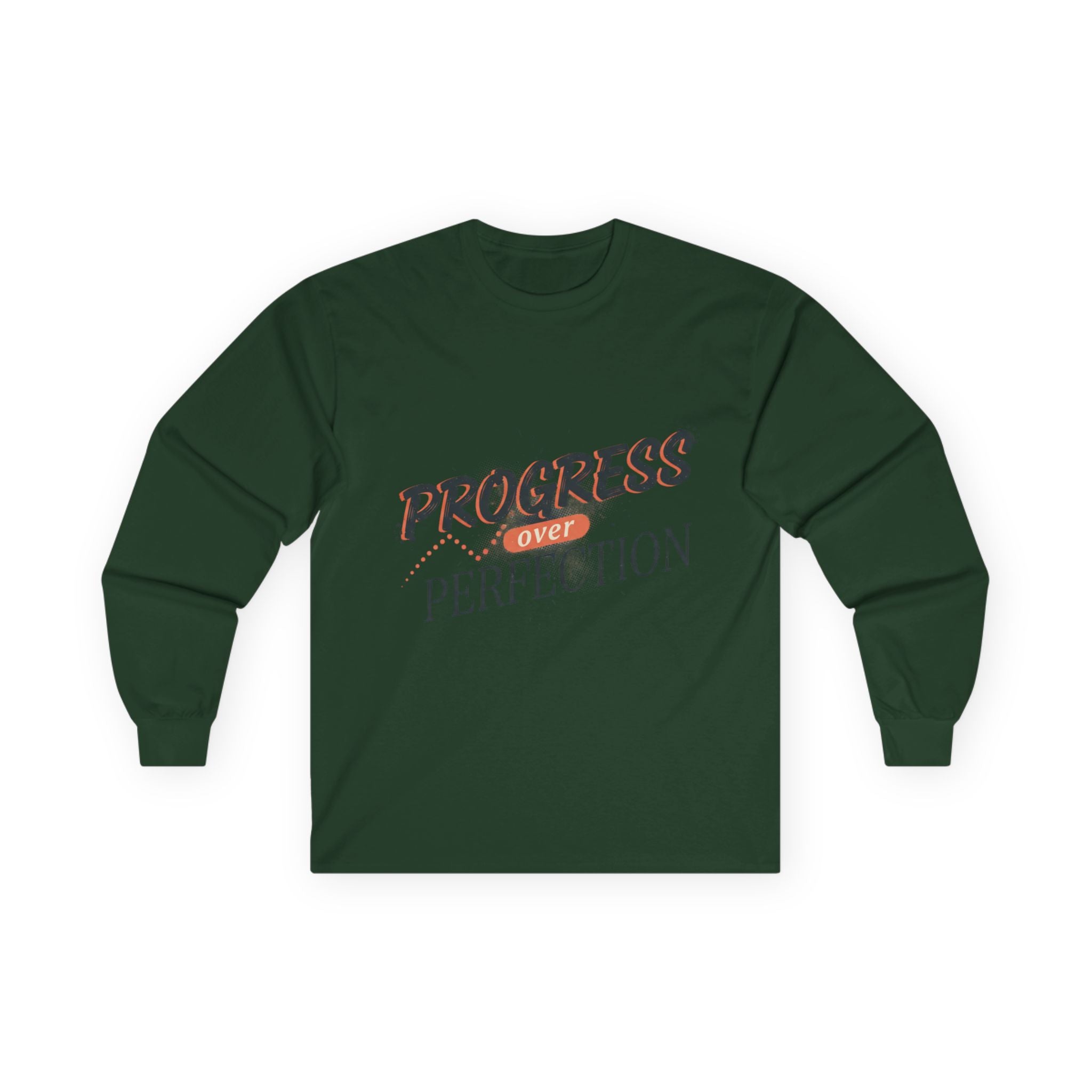 Progress Over Perfection Long Sleeve Tee