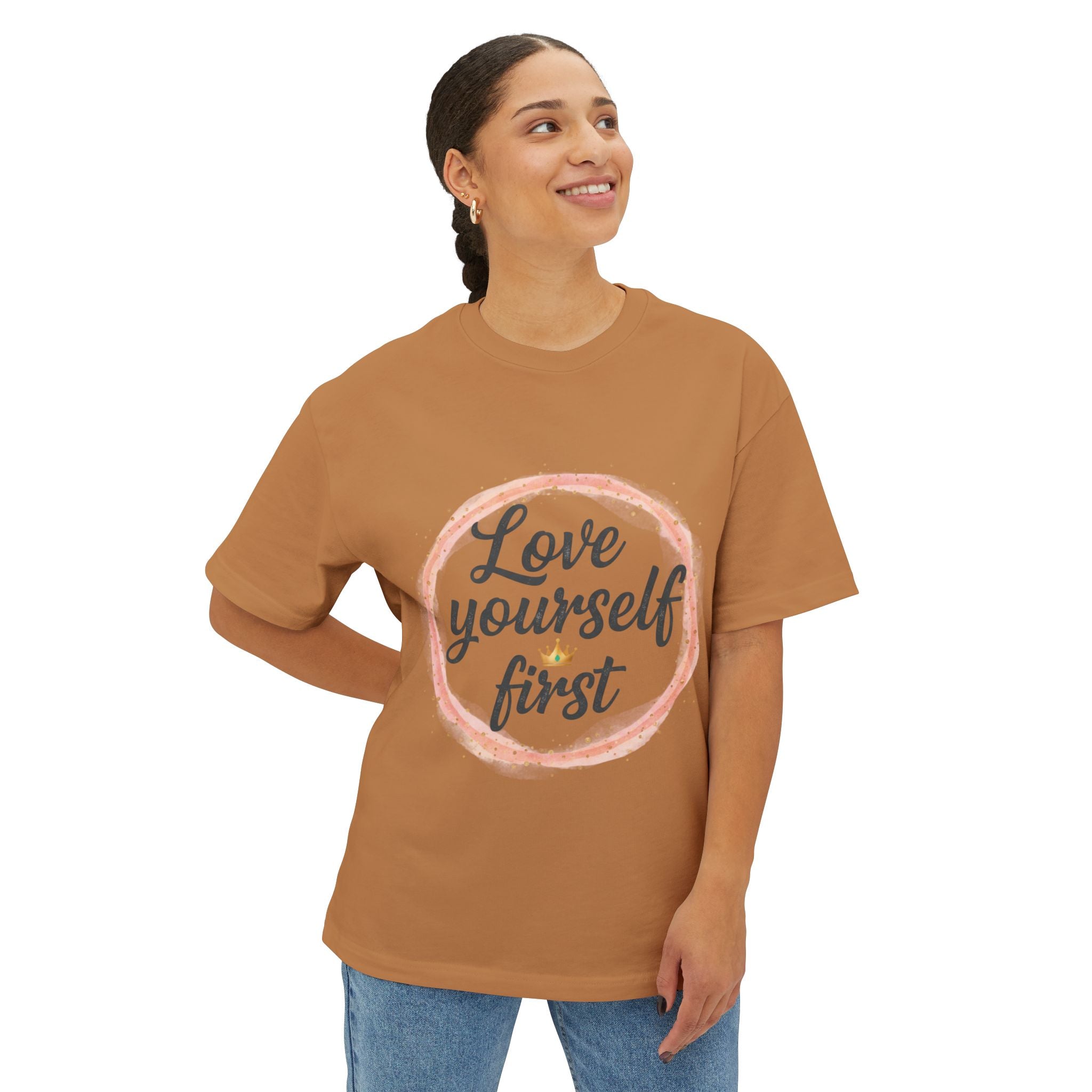Love Yourself First Tee — Self-Love Graphic T-Shirt