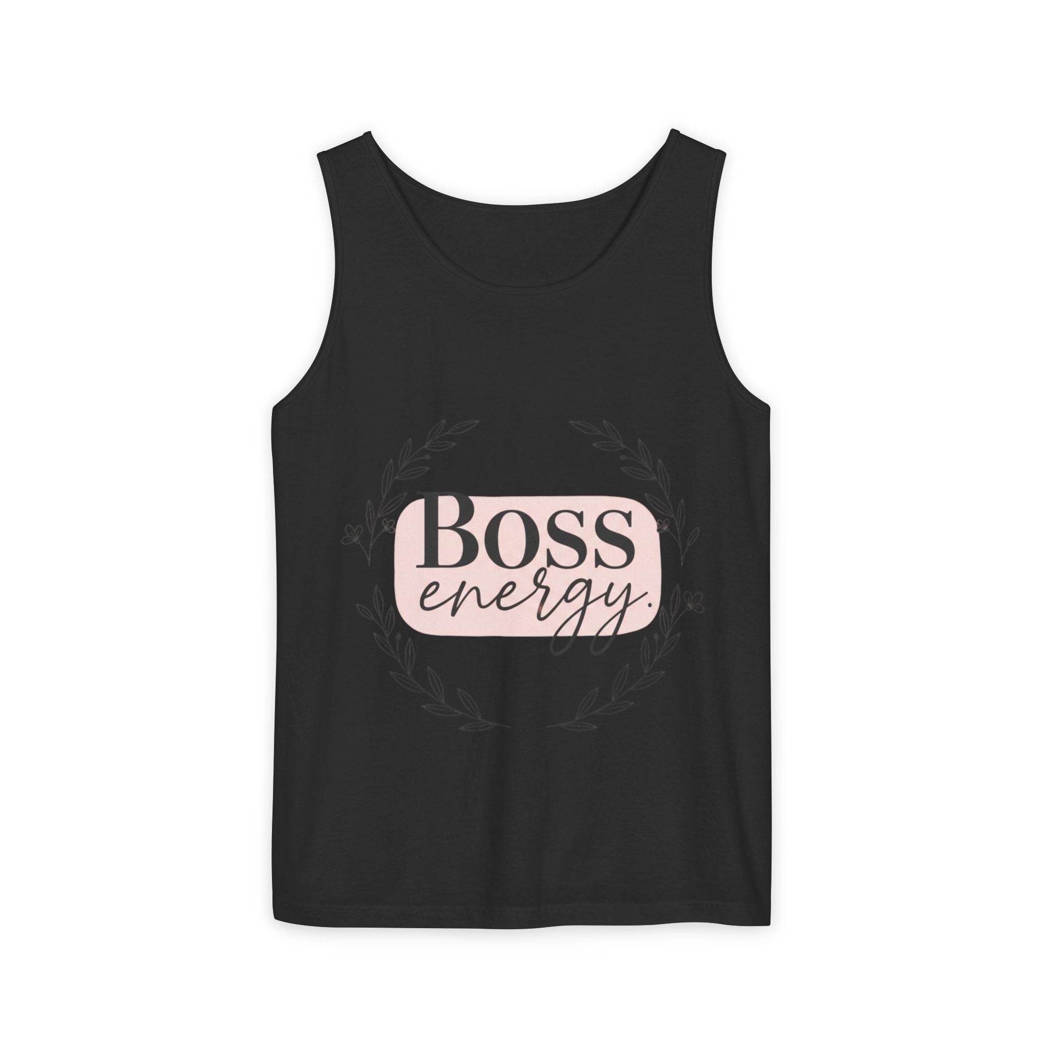Boss Energy Tank Top — Women’s Empowerment Graphic Tank