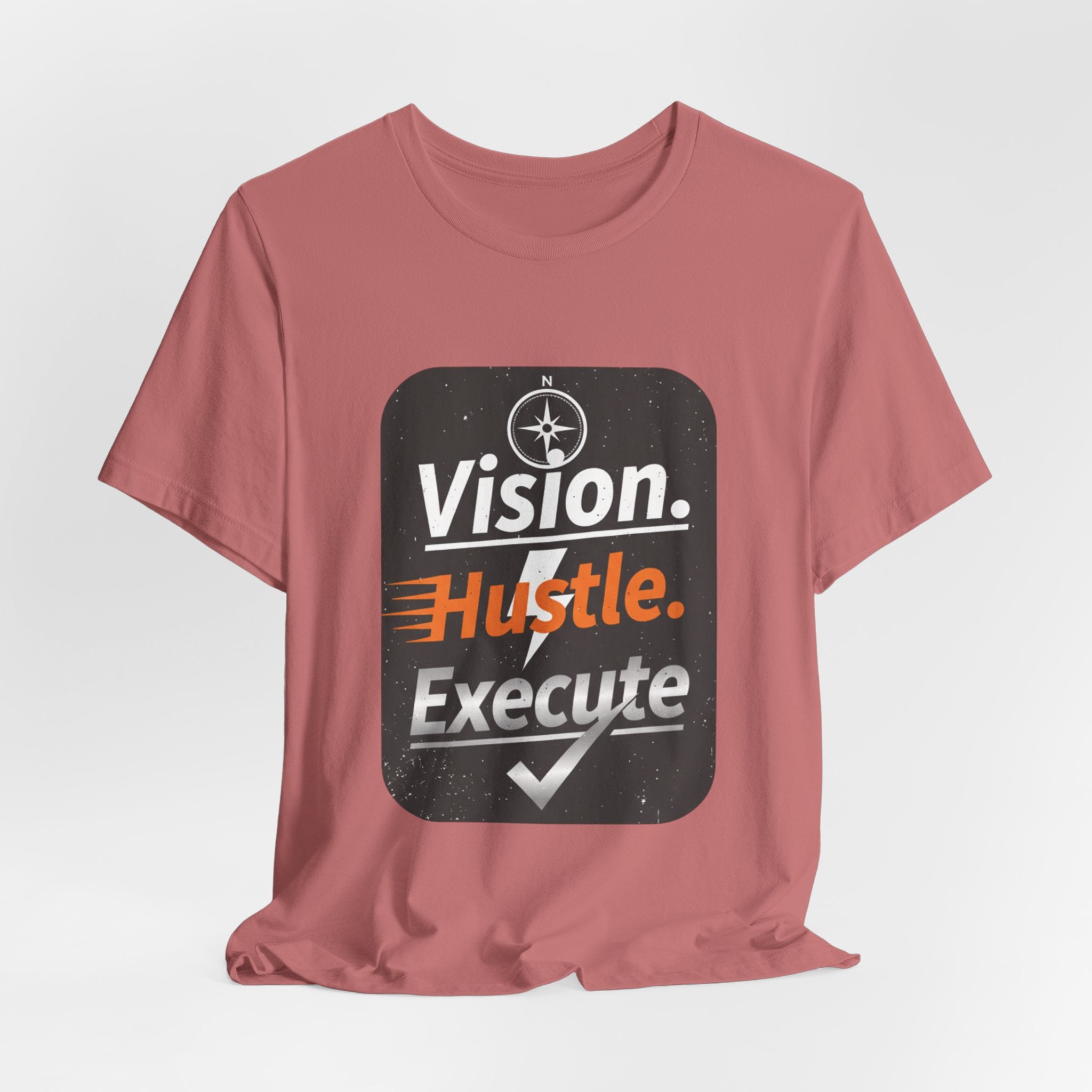 Vision. Hustle. Execute. T-Shirt — Motivational Graphic Tee for Entrepreneurs & Go-Getters