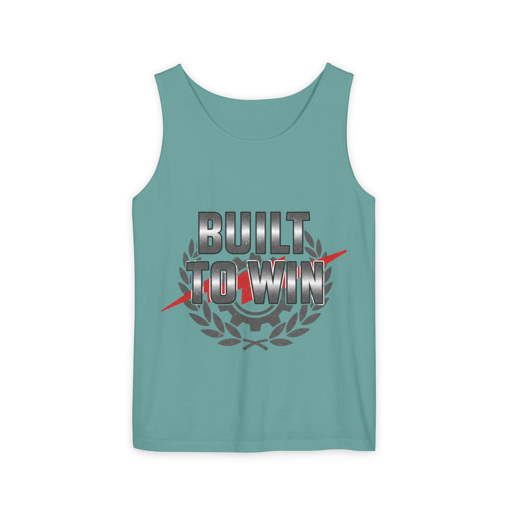 Built to Win Soccer Tank Top — Athletic Victory Graphic Tank
