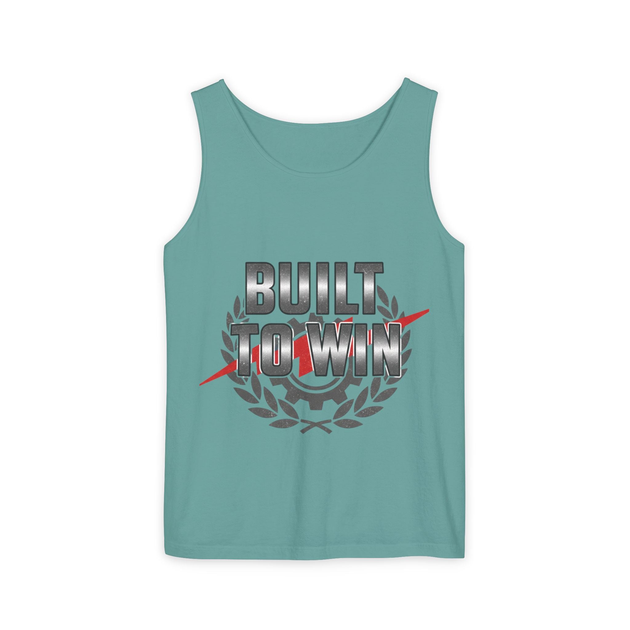 Built to Win Soccer Tank Top — Athletic Victory Graphic Tank