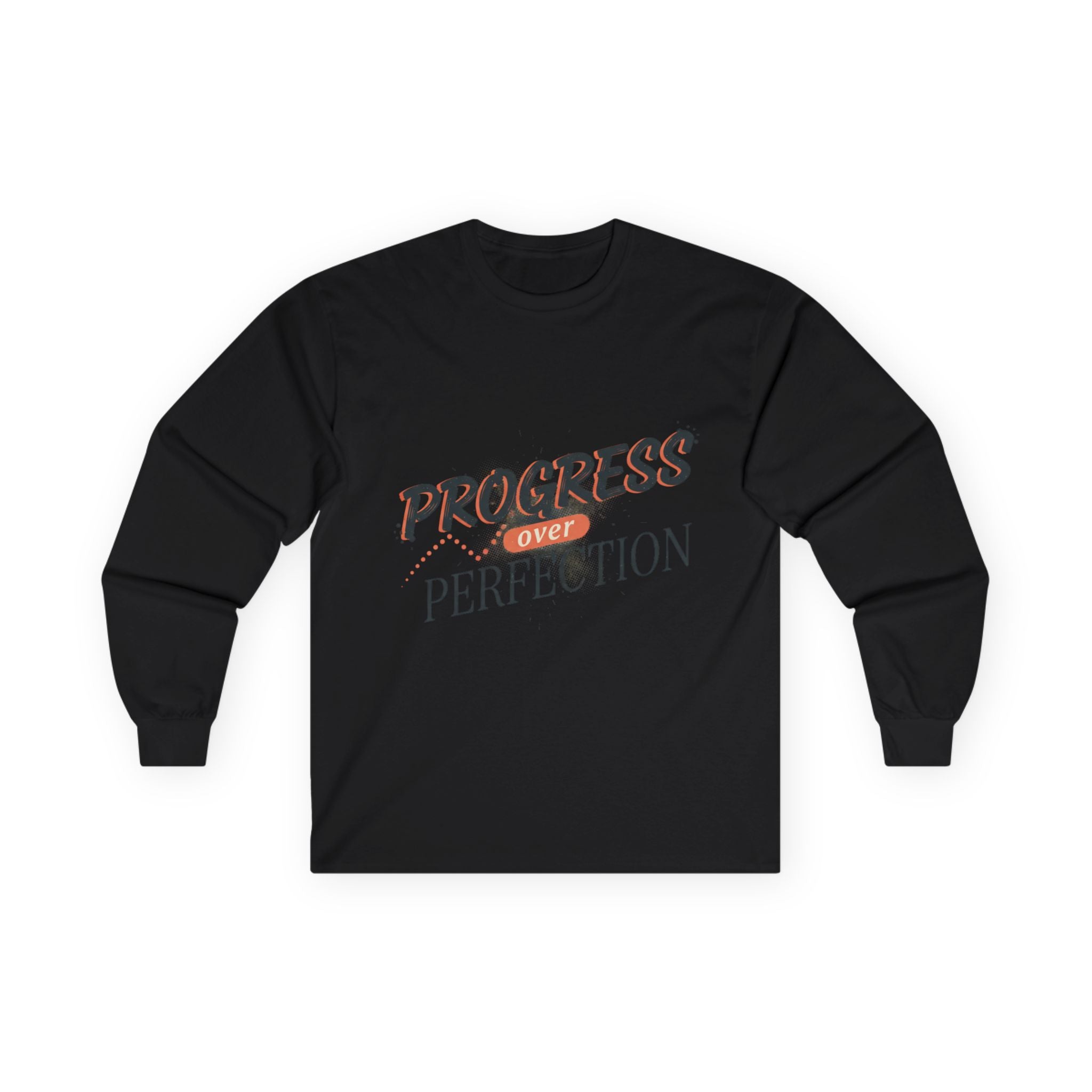Progress Over Perfection Long Sleeve Tee