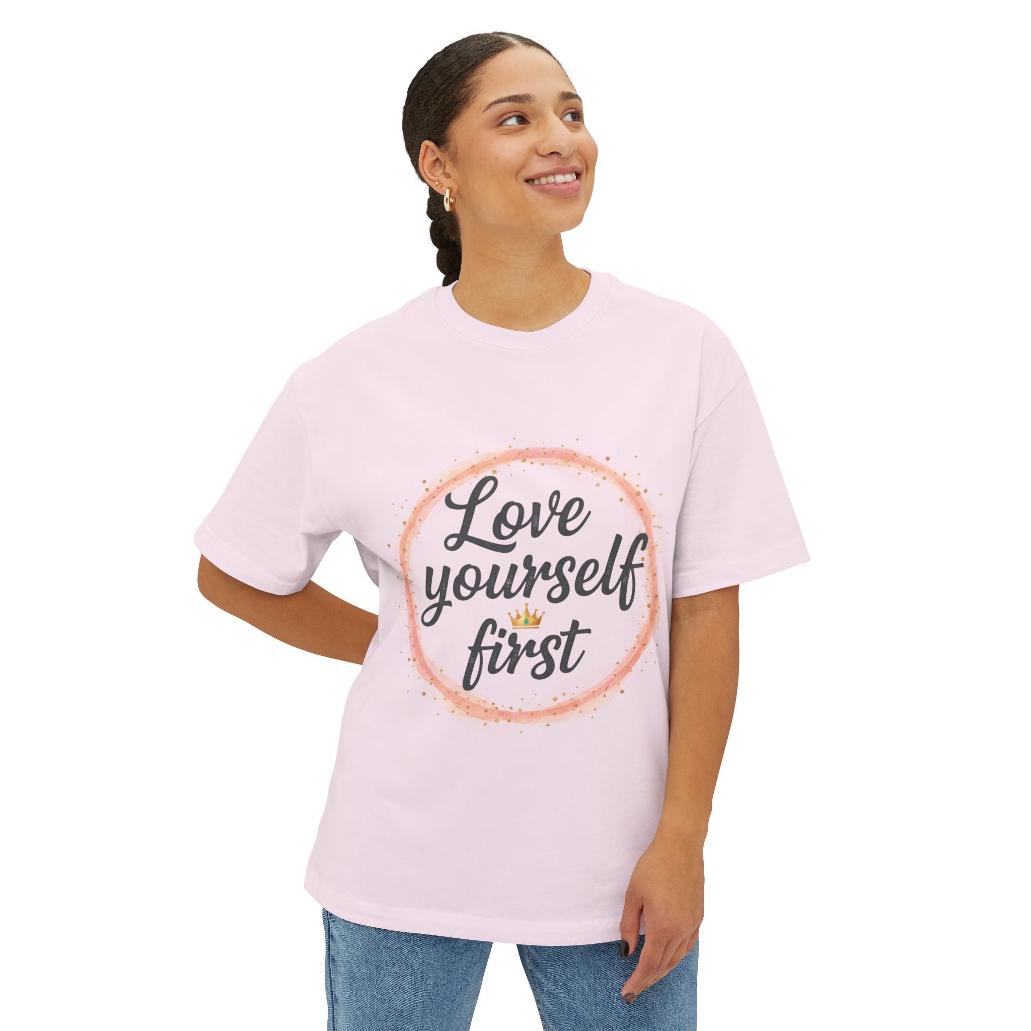 Love Yourself First Tee — Self-Love Graphic T-Shirt