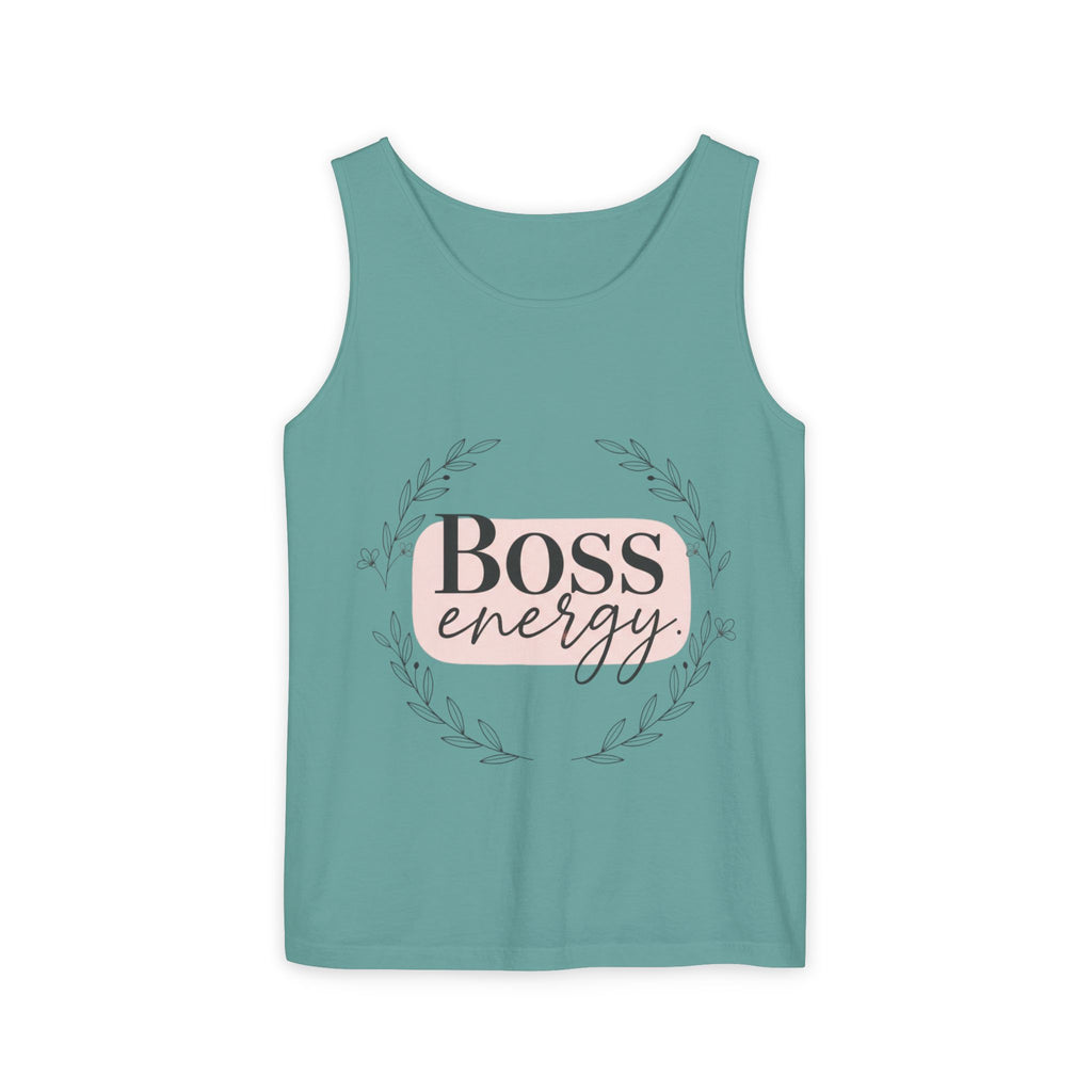 Boss Energy Tank Top — Women’s Empowerment Graphic Tank