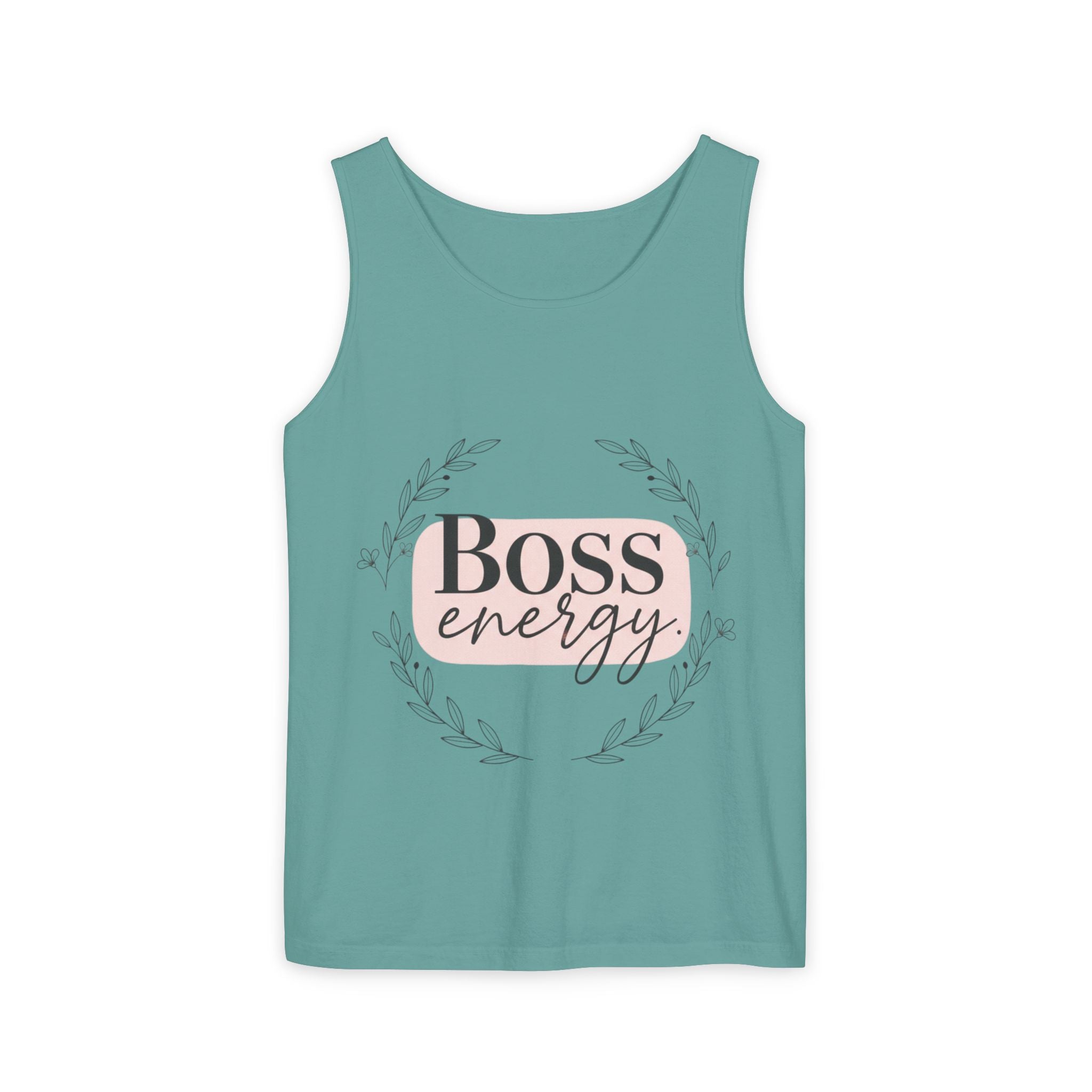 Boss Energy Tank Top — Women’s Empowerment Graphic Tank