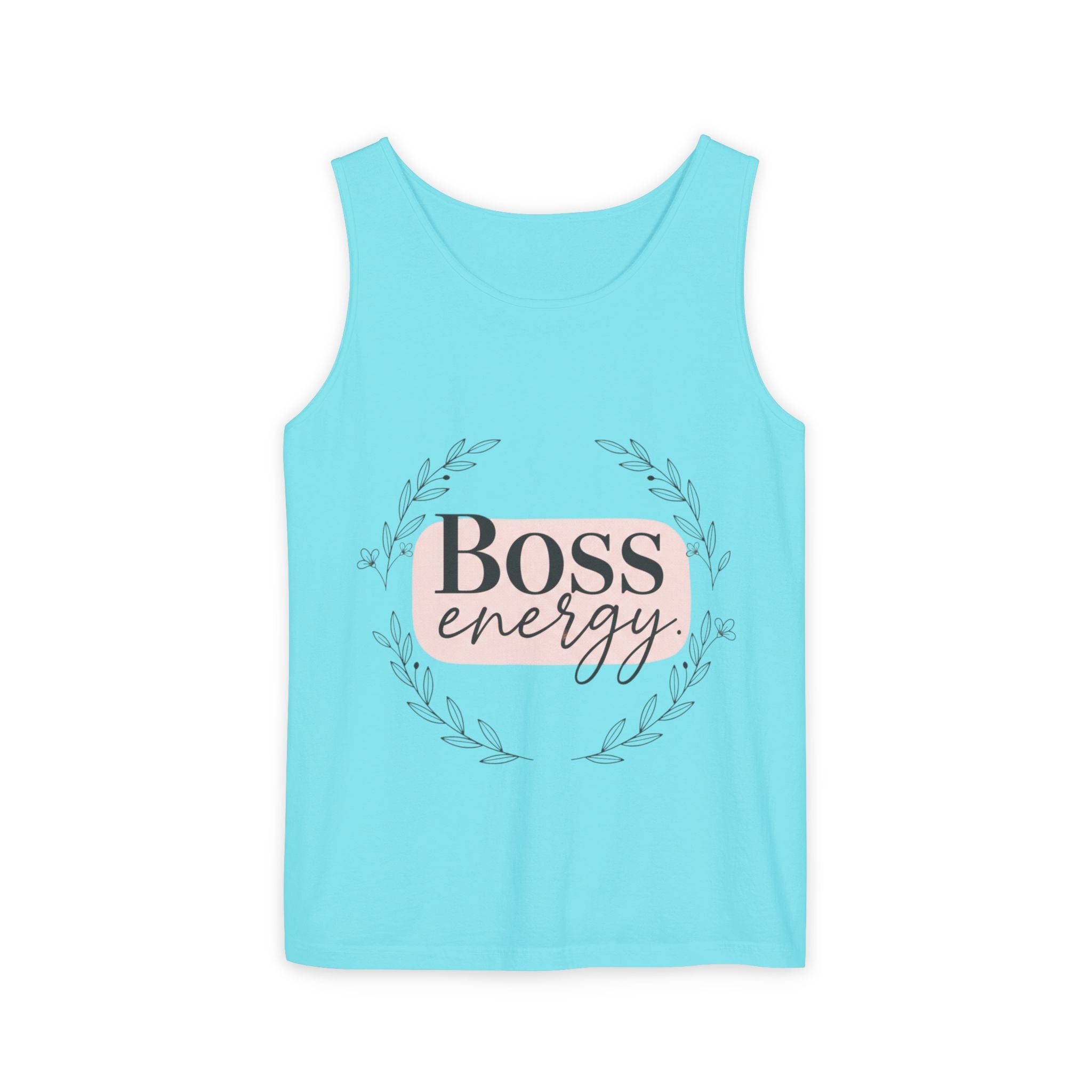 Boss Energy Tank Top — Women’s Empowerment Graphic Tank