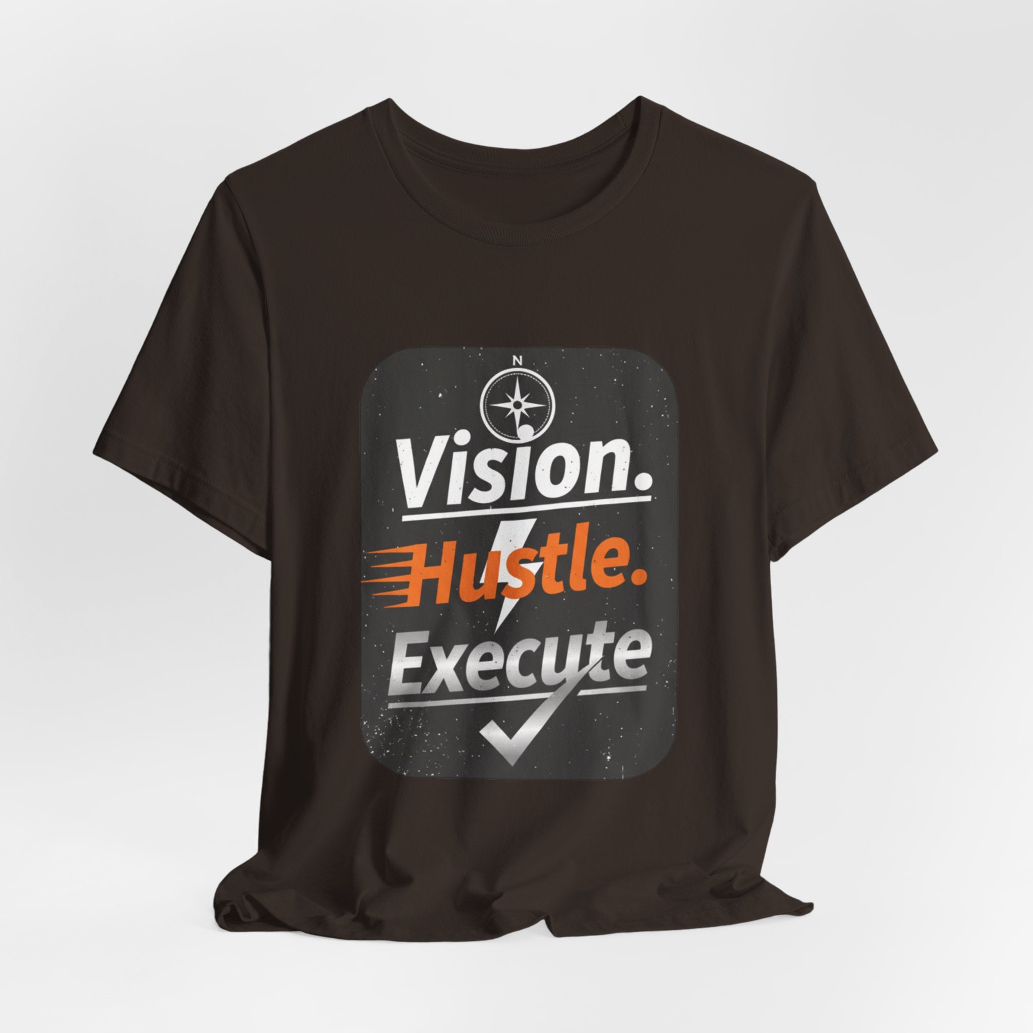 Vision. Hustle. Execute. T-Shirt — Motivational Graphic Tee for Entrepreneurs & Go-Getters