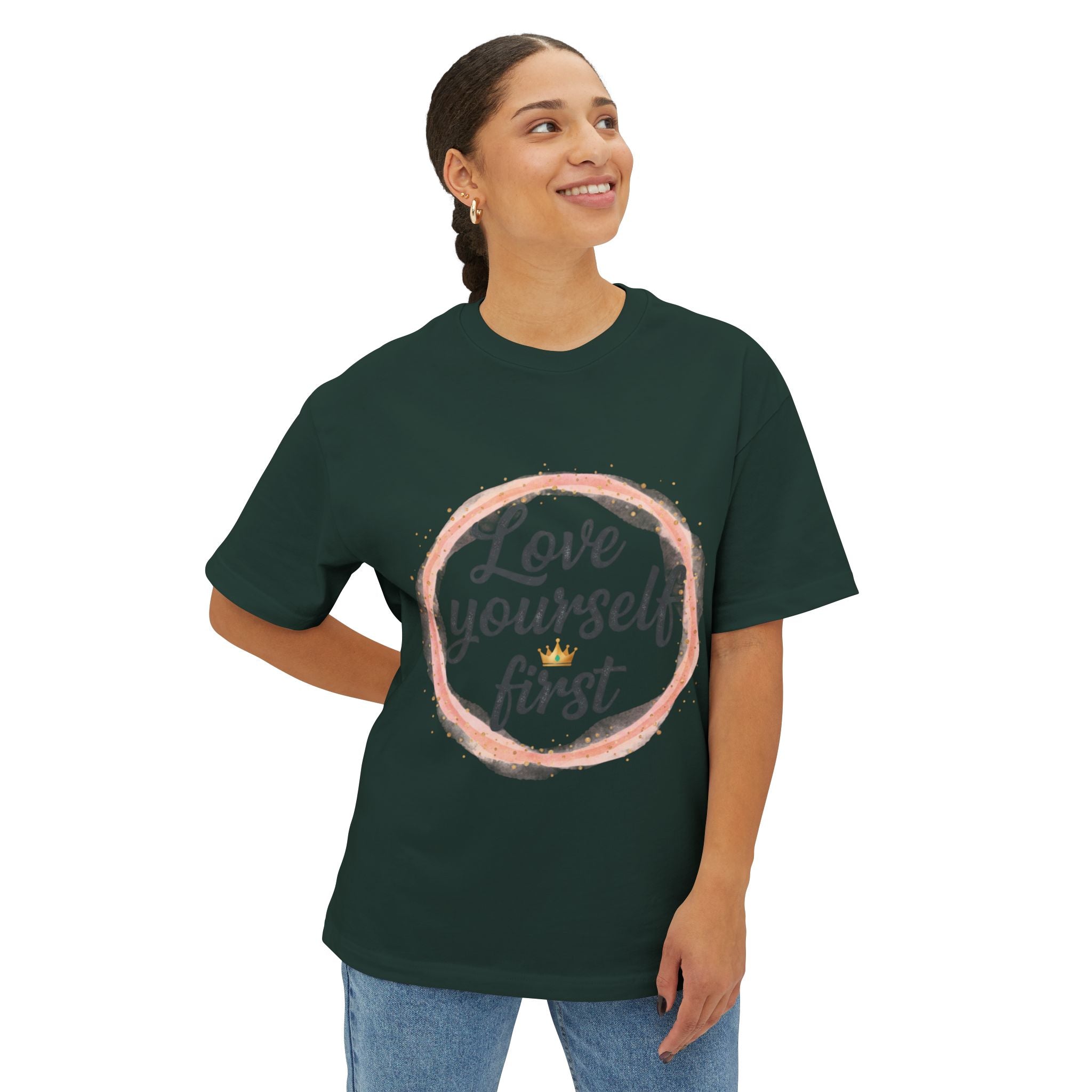 Love Yourself First Tee — Self-Love Graphic T-Shirt