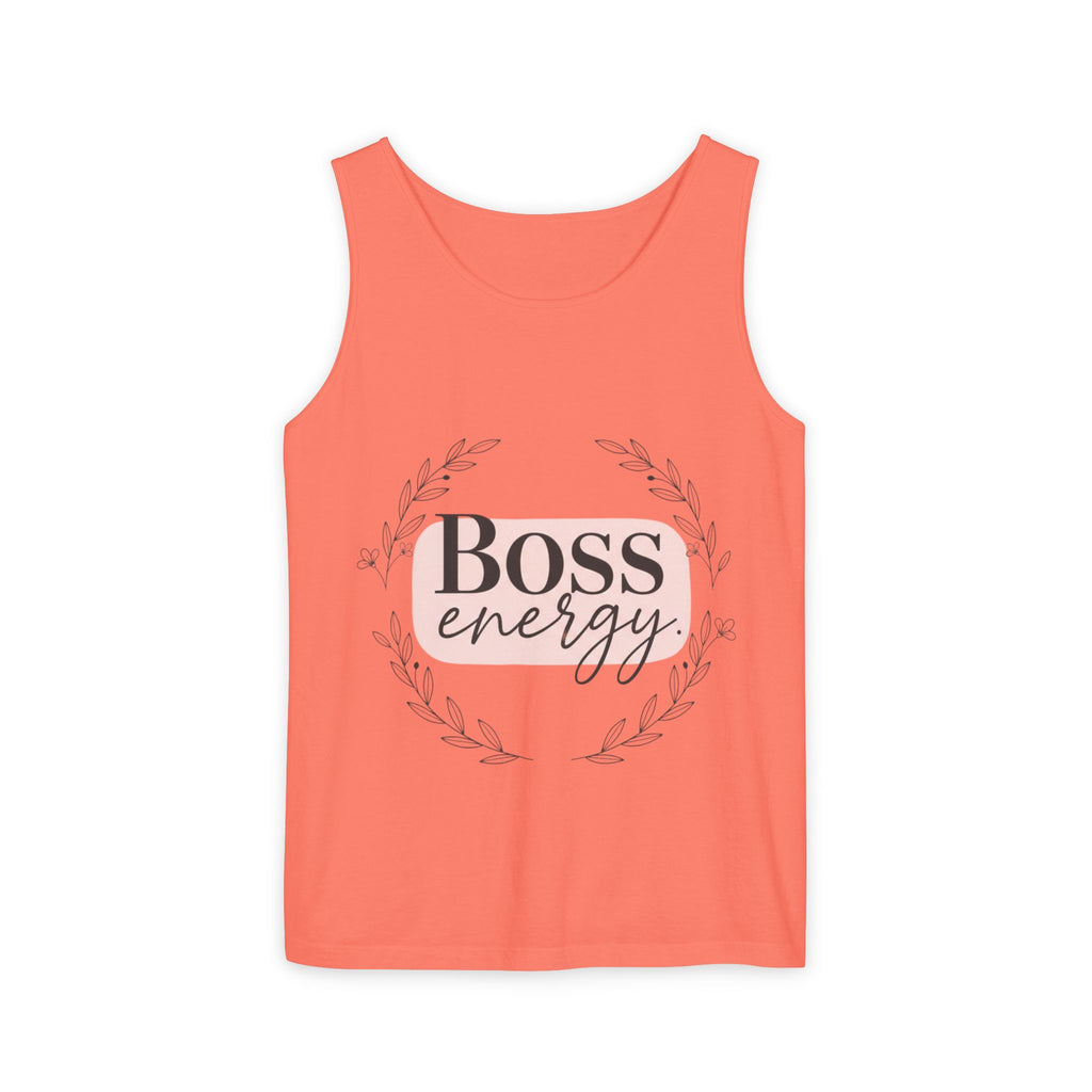 Boss Energy Tank Top — Women’s Empowerment Graphic Tank