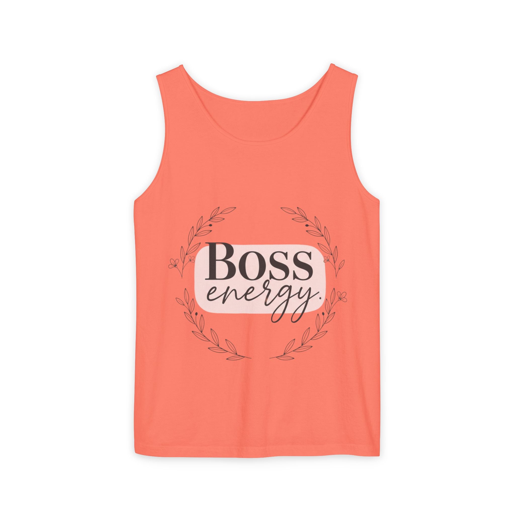 Boss Energy Tank Top — Women’s Empowerment Graphic Tank