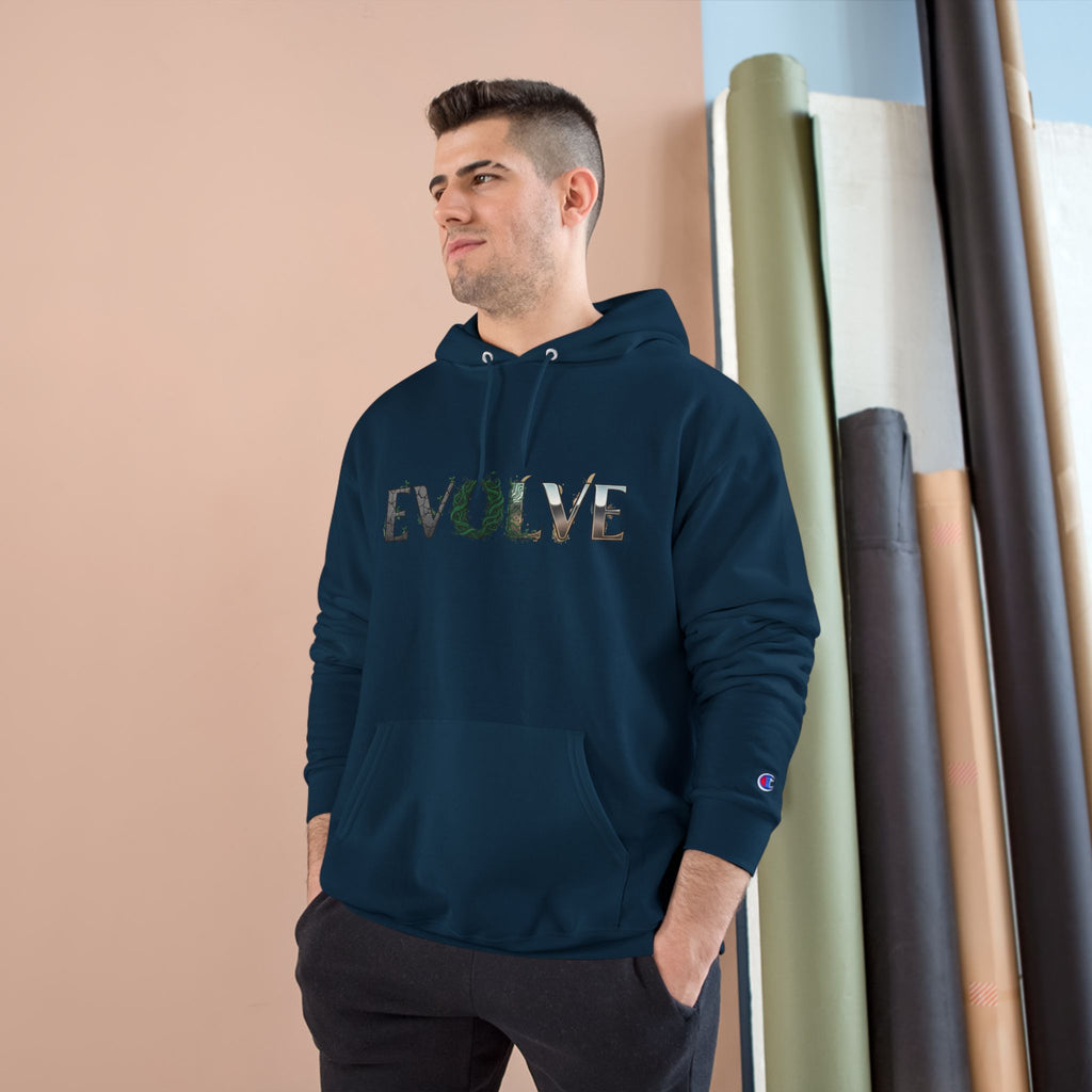 Evolve Graphic Hoodie — Inspirational Urban Champion Sweatshirt
