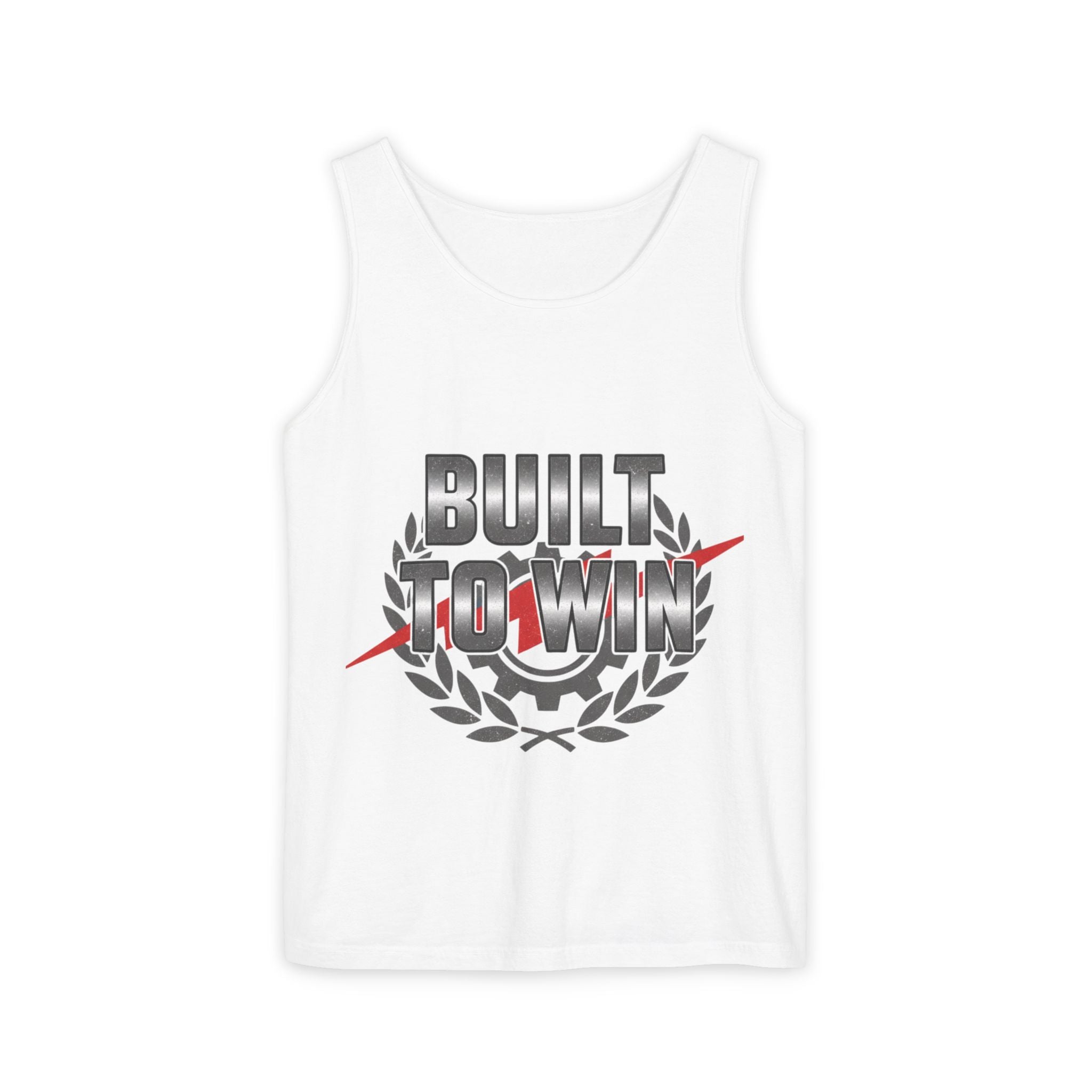 Built to Win Soccer Tank Top — Athletic Victory Graphic Tank