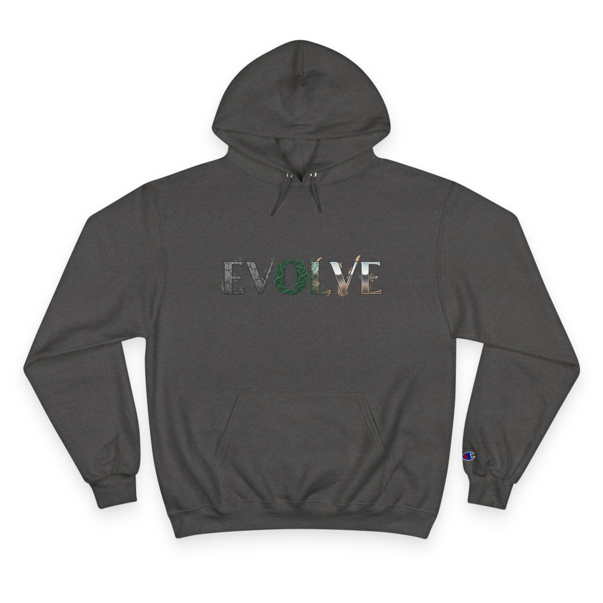 Evolve Graphic Hoodie — Inspirational Urban Champion Sweatshirt