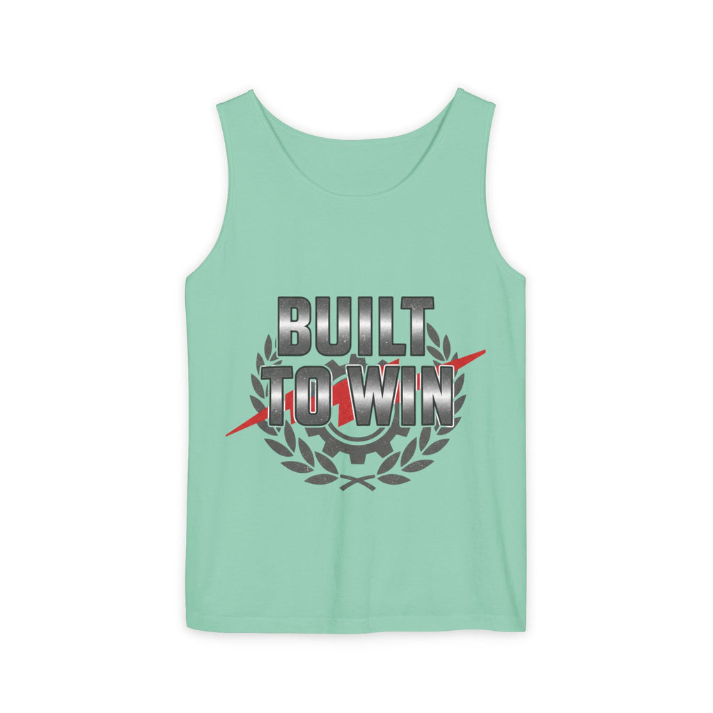 Built to Win Soccer Tank Top — Athletic Victory Graphic Tank