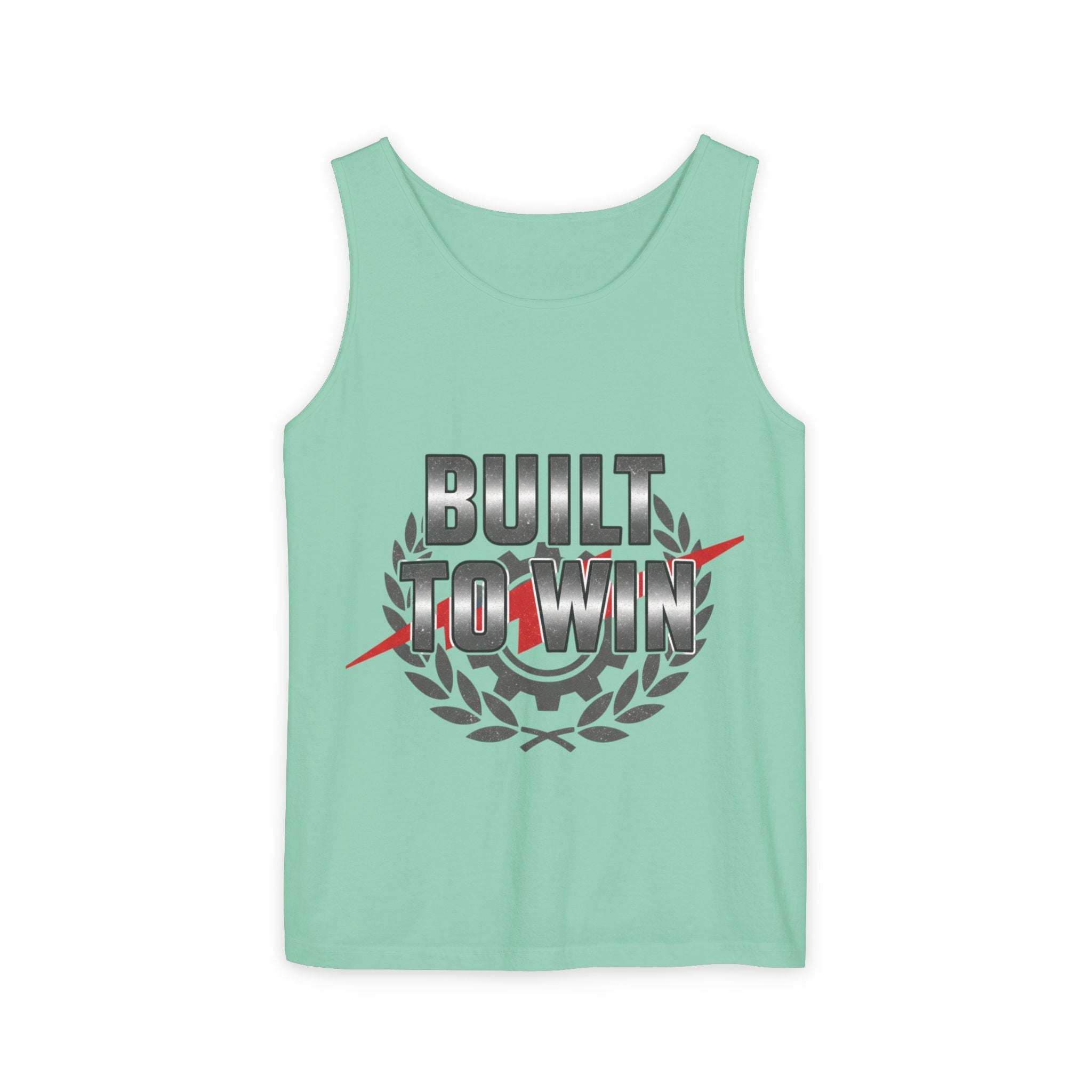 Built to Win Soccer Tank Top — Athletic Victory Graphic Tank