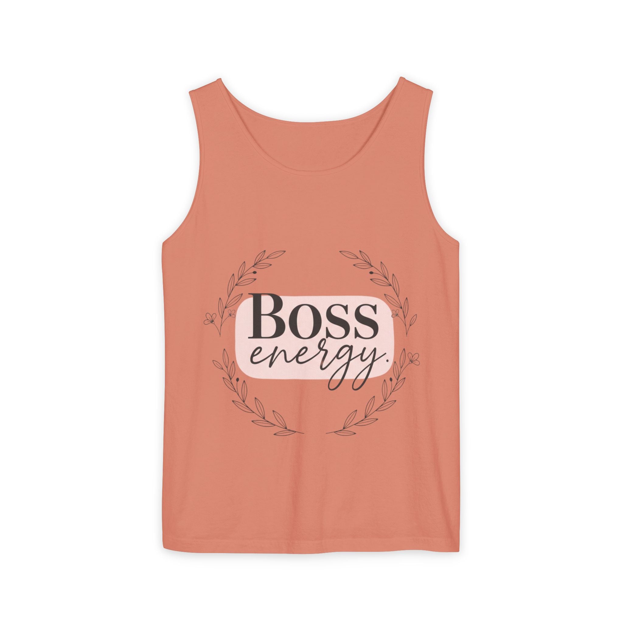 Boss Energy Tank Top — Women’s Empowerment Graphic Tank