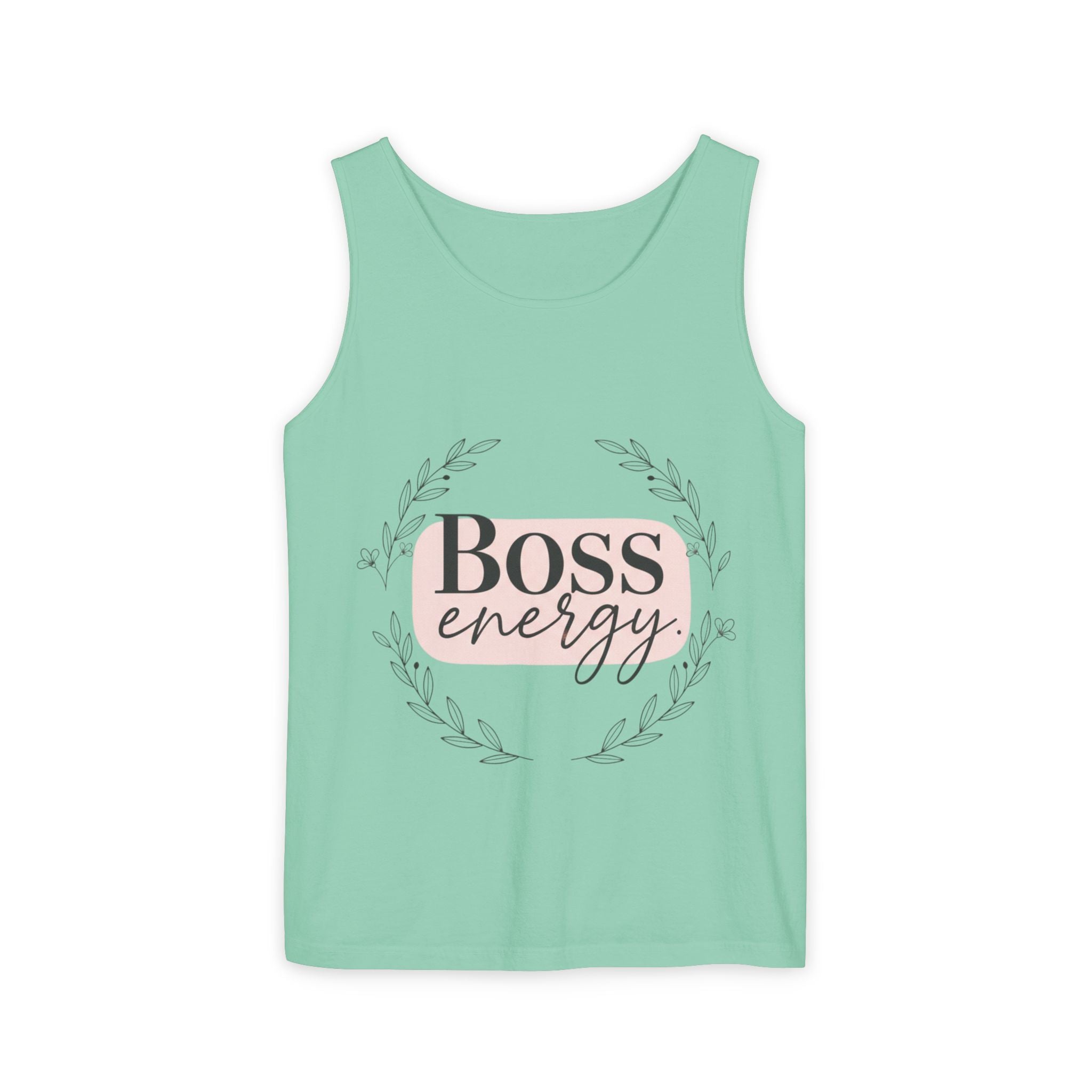 Boss Energy Tank Top — Women’s Empowerment Graphic Tank