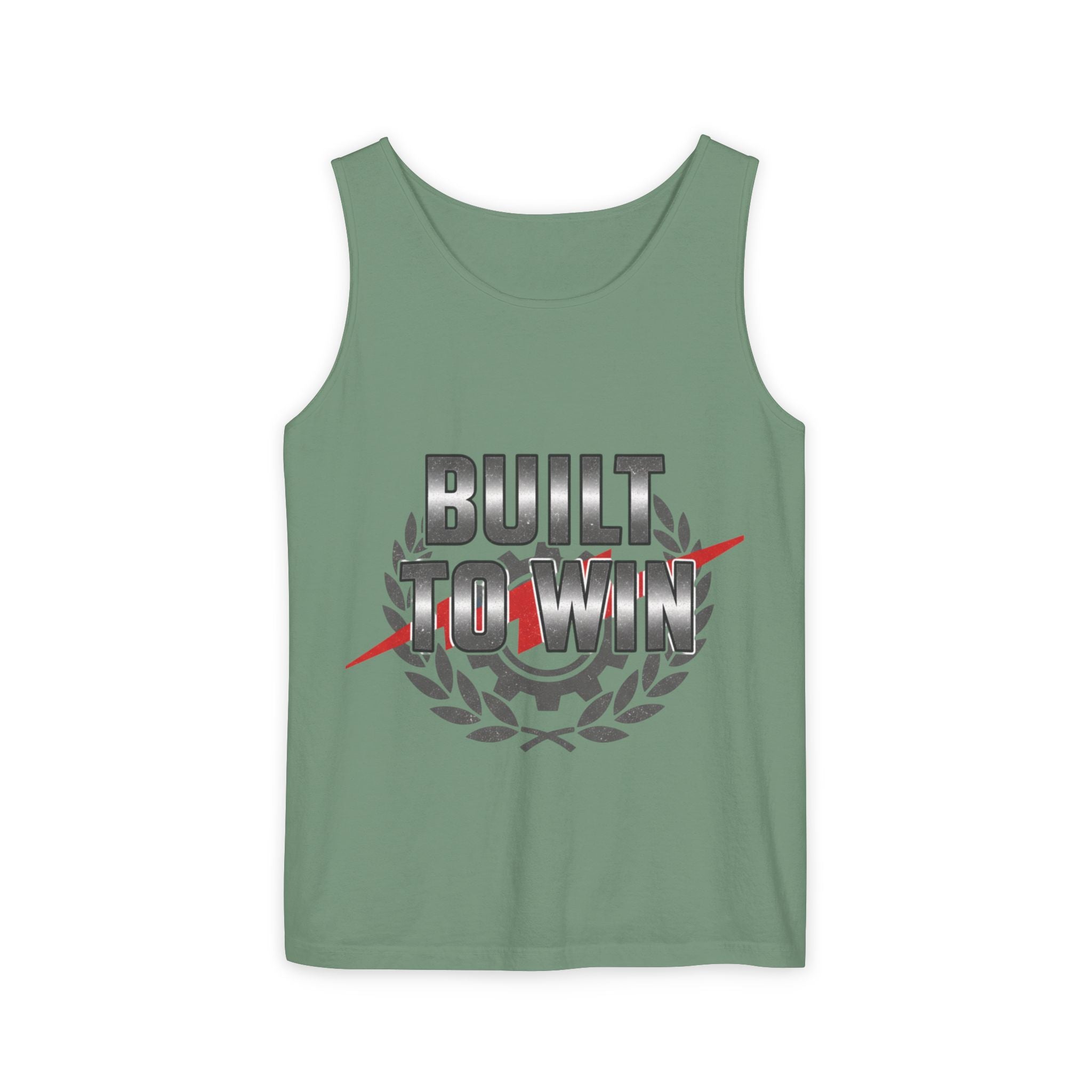 Built to Win Soccer Tank Top — Athletic Victory Graphic Tank