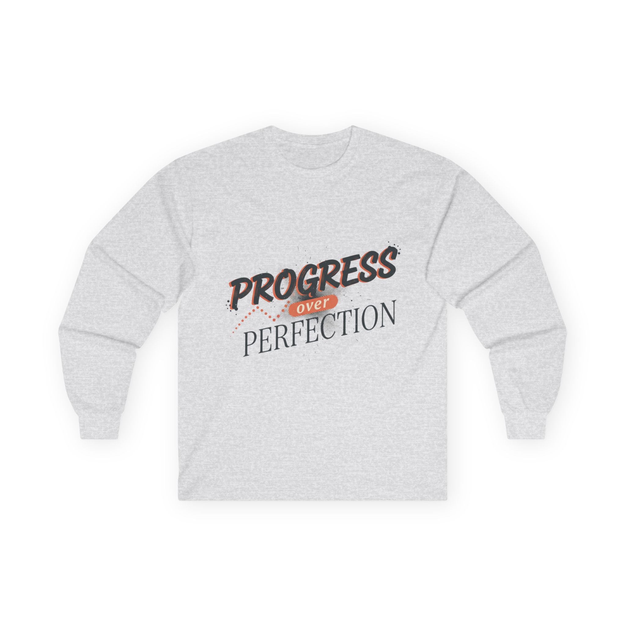 Progress Over Perfection Long Sleeve Tee