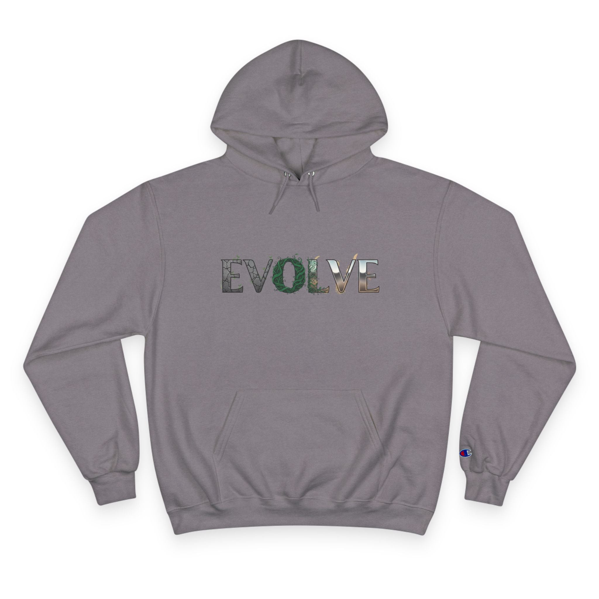 Evolve Graphic Hoodie — Inspirational Urban Champion Sweatshirt