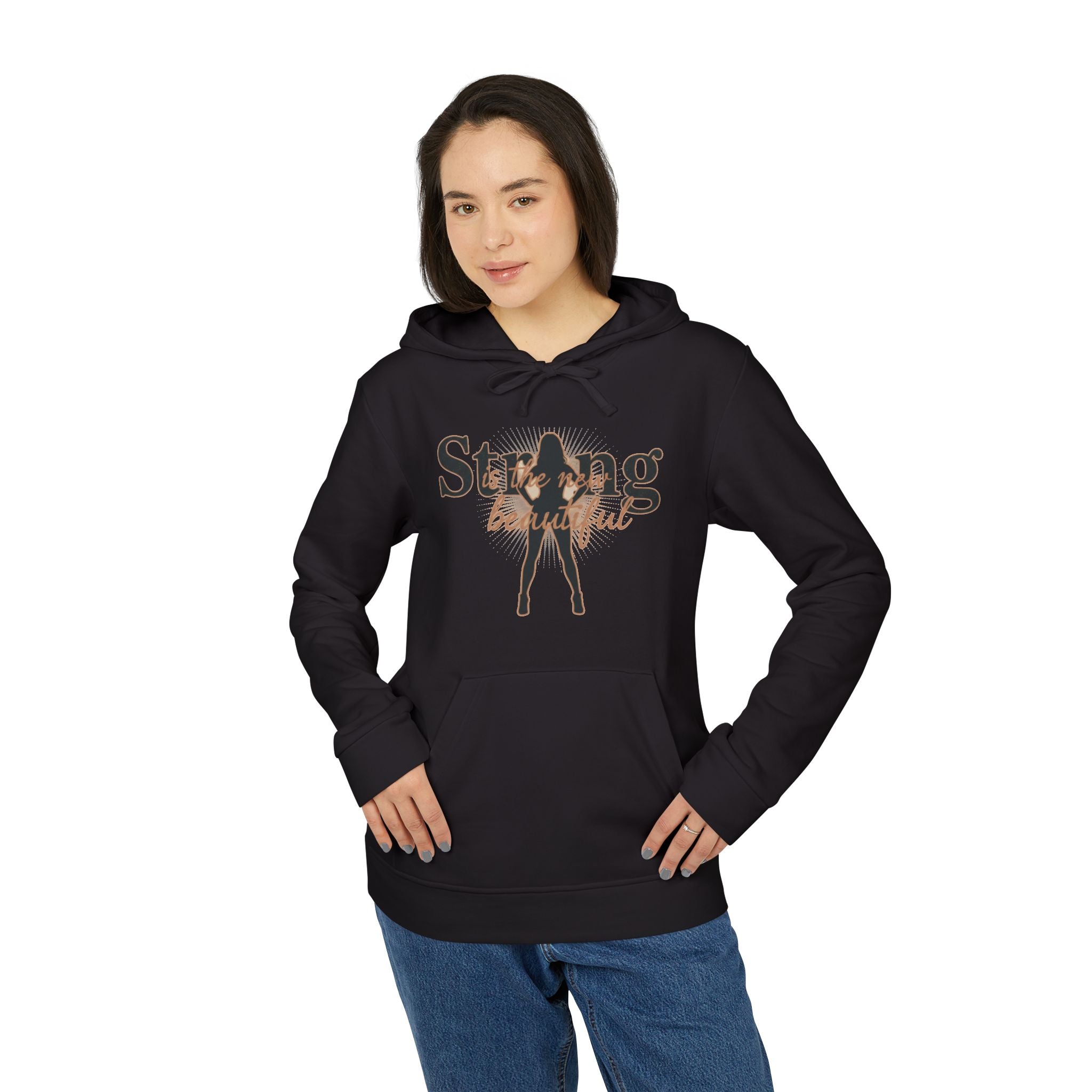 Sterling Girl Graphic Hoodie — Retro Silhouette Streetwear Pullover