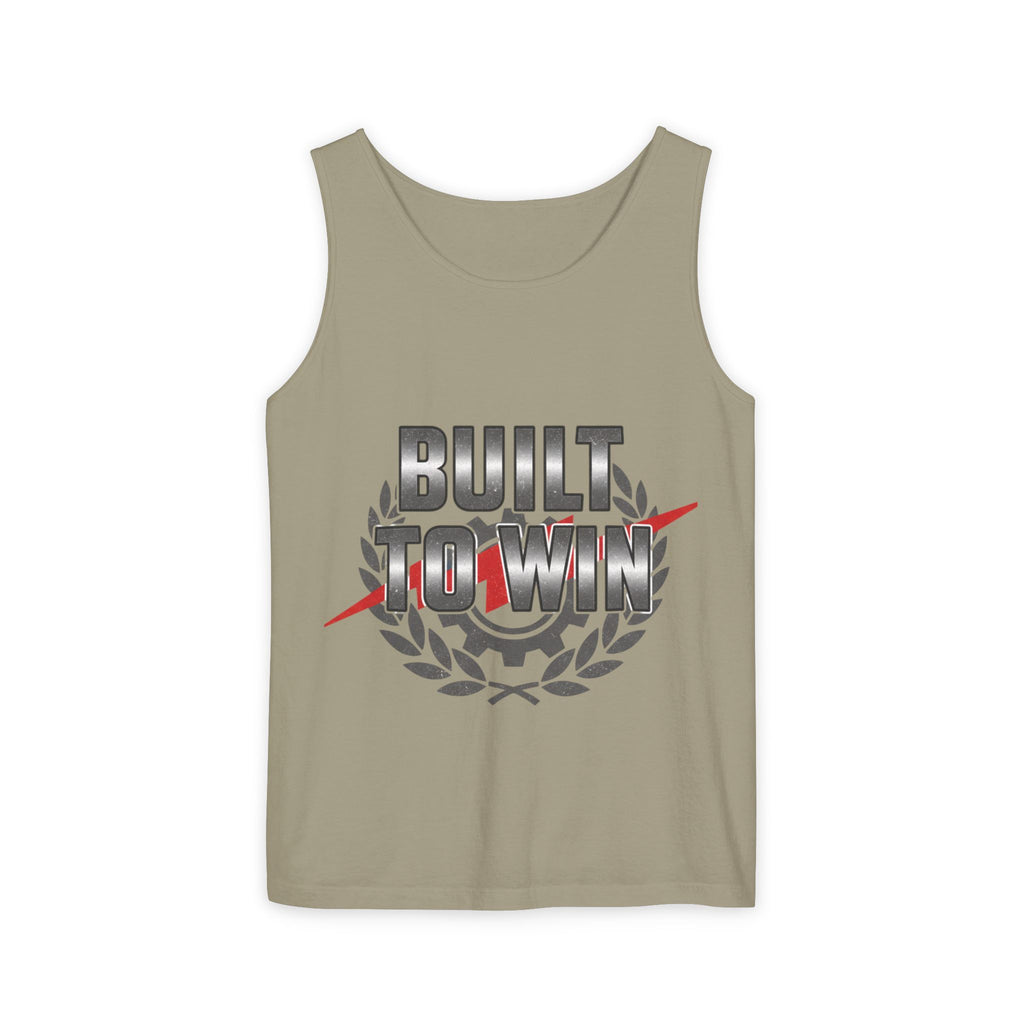 Built to Win Soccer Tank Top — Athletic Victory Graphic Tank