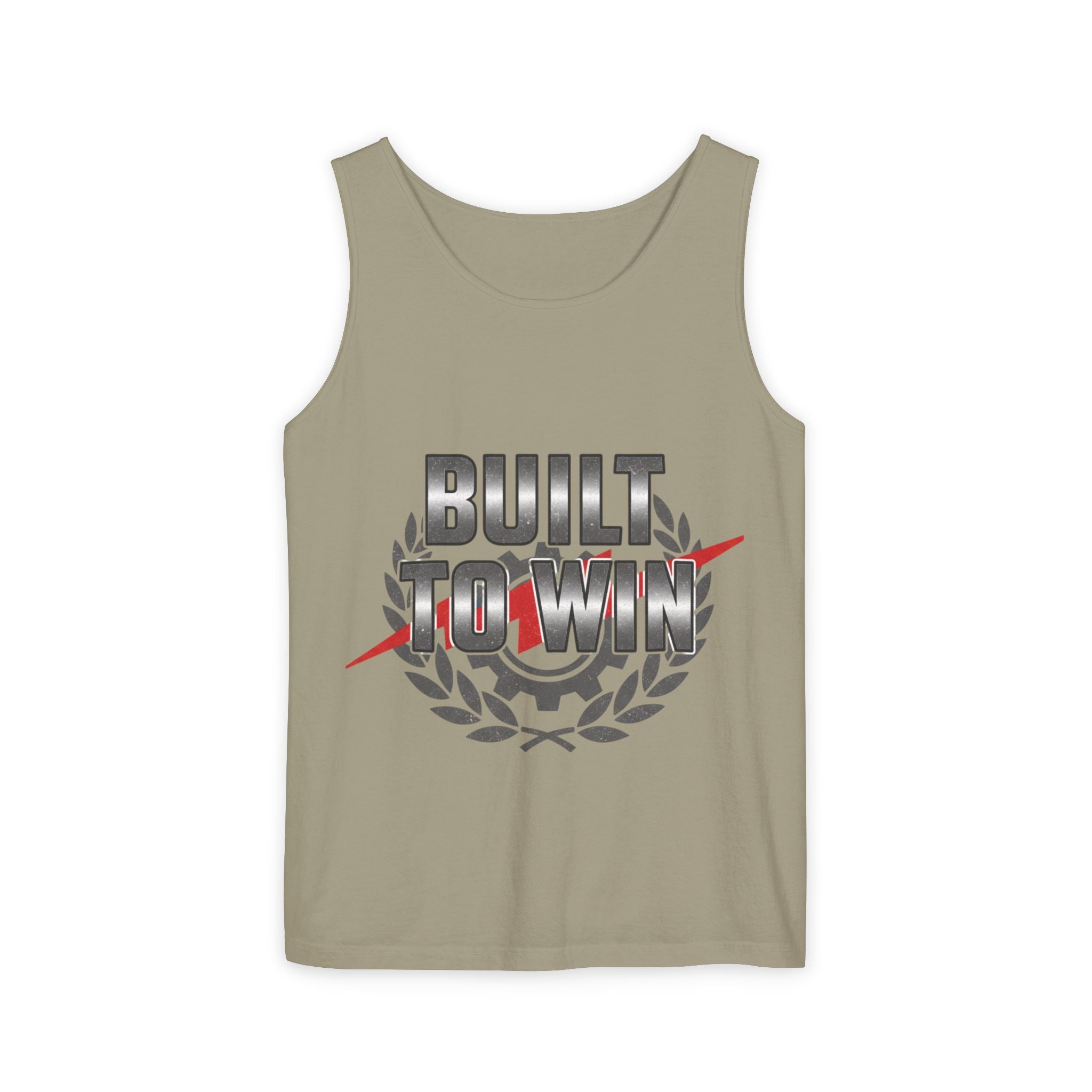 Built to Win Soccer Tank Top — Athletic Victory Graphic Tank