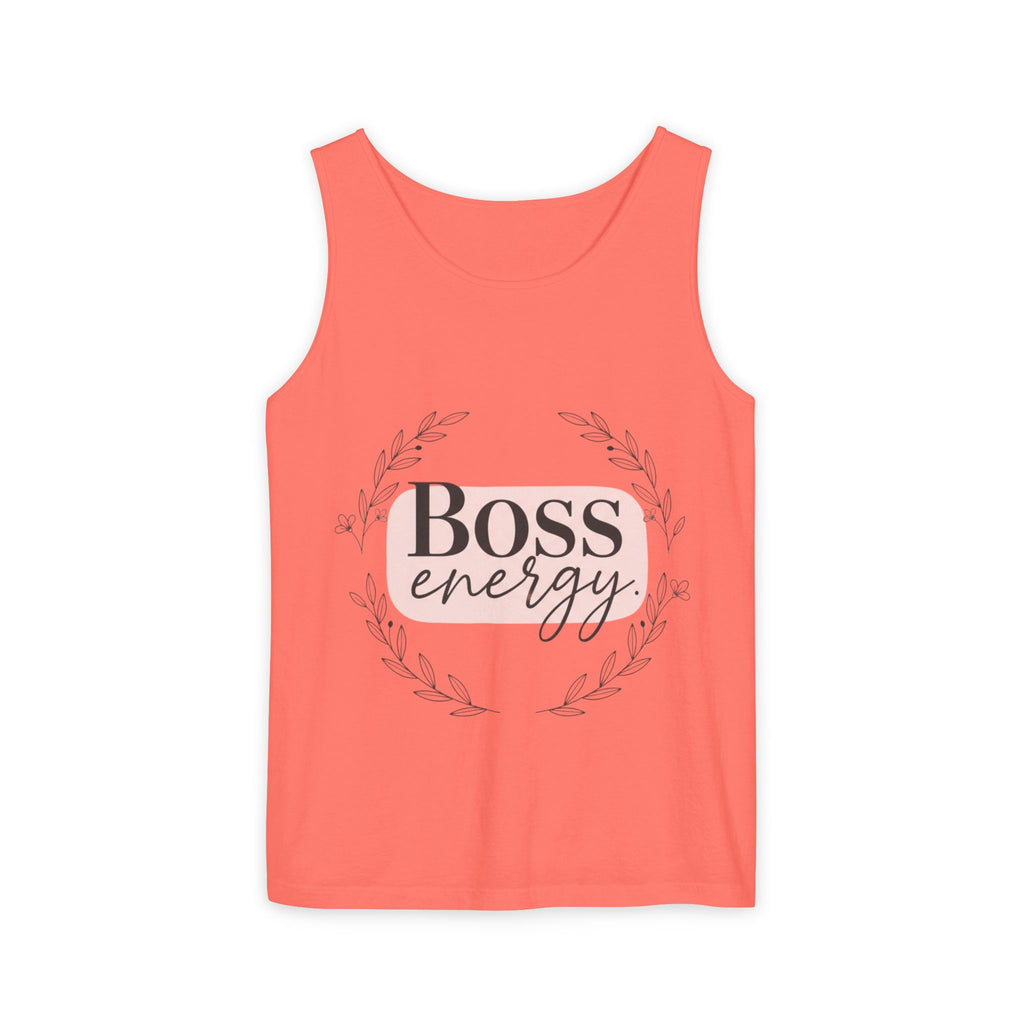 Boss Energy Tank Top — Women’s Empowerment Graphic Tank