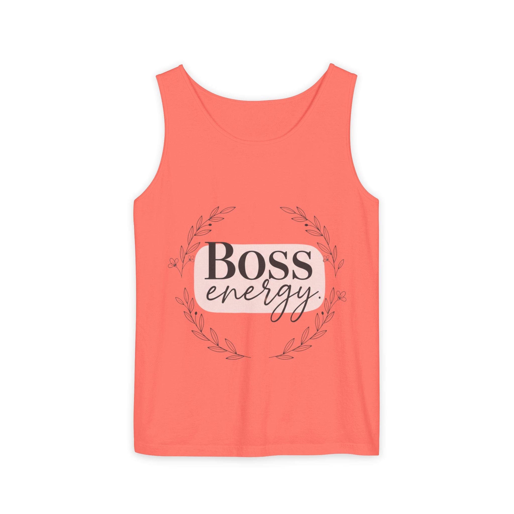 Boss Energy Tank Top — Women’s Empowerment Graphic Tank