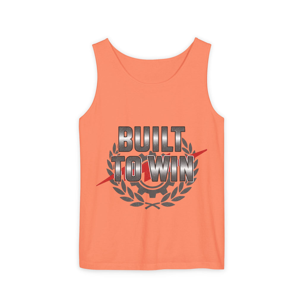 Built to Win Soccer Tank Top — Athletic Victory Graphic Tank