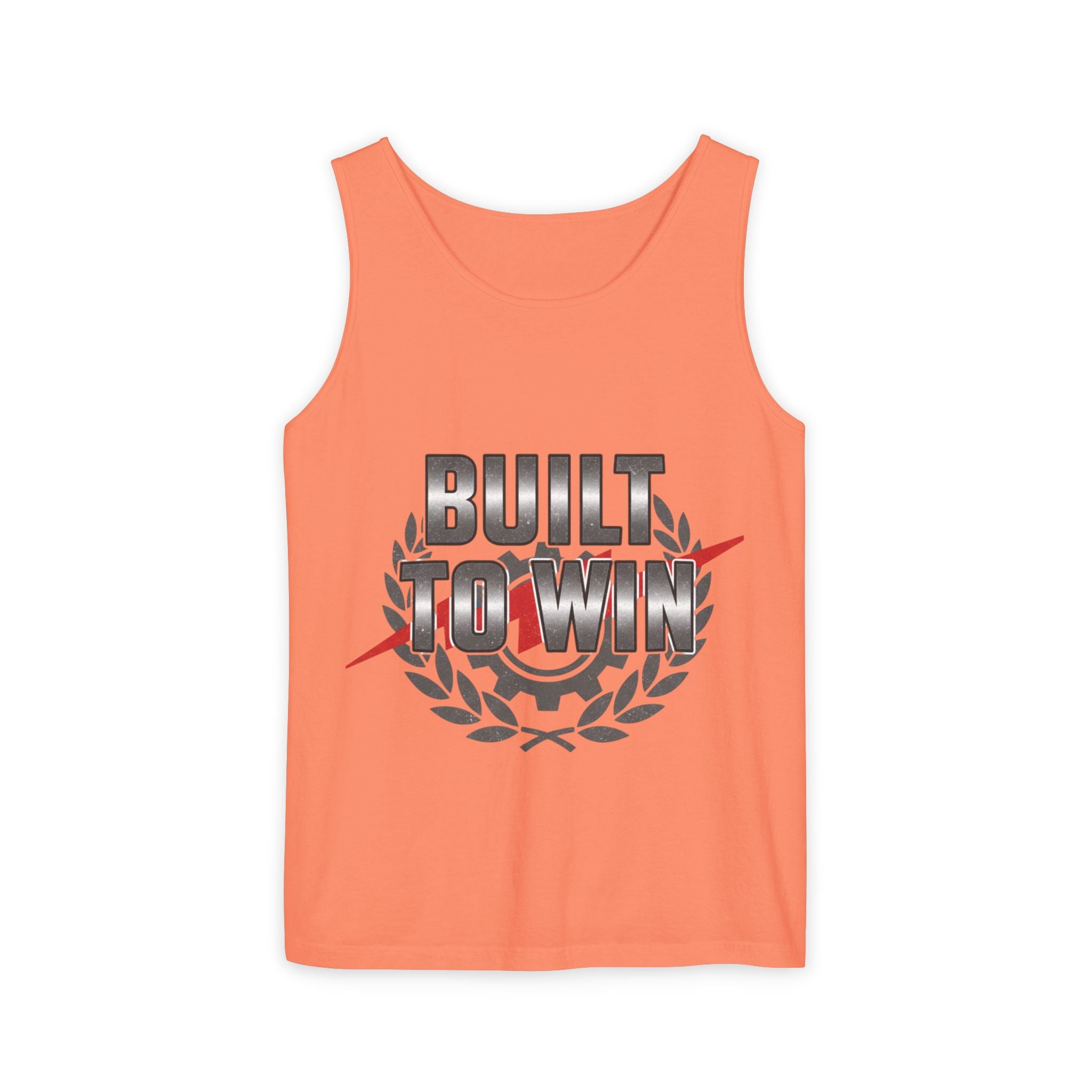 Built to Win Soccer Tank Top — Athletic Victory Graphic Tank